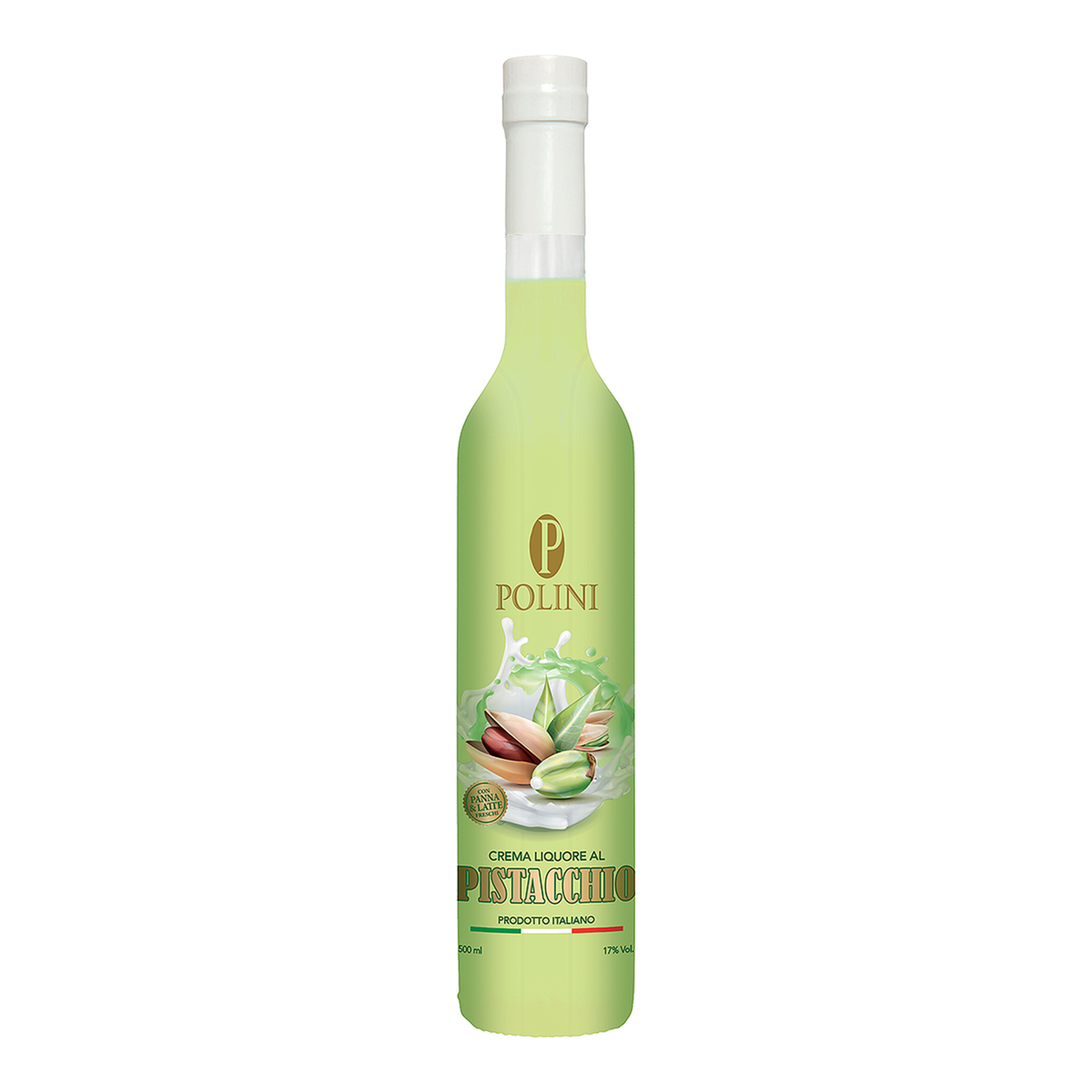 Licor Creme de Pistache Polini Garrafa 500ml