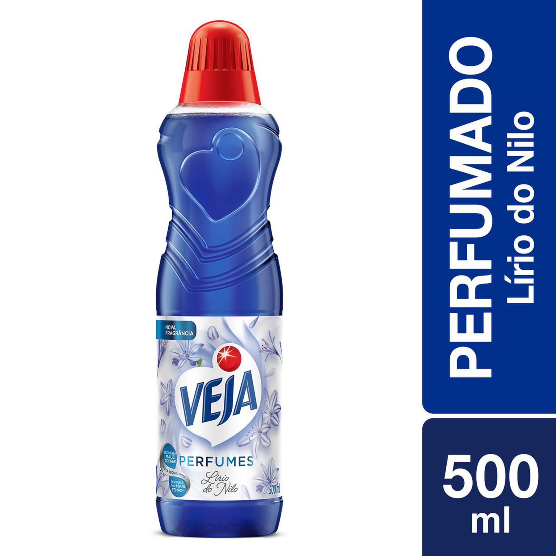 Limpador Perfumado Lírio do Nilo Veja Perfumes Frasco 500ml