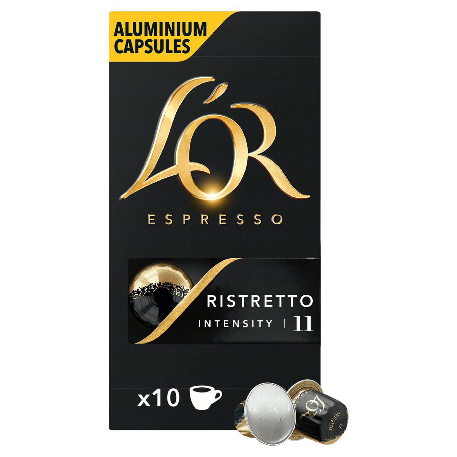 Caf&eacute; Espresso em C&aacute;psula Ristretto L'or Caixa 52g C/10 Unidades