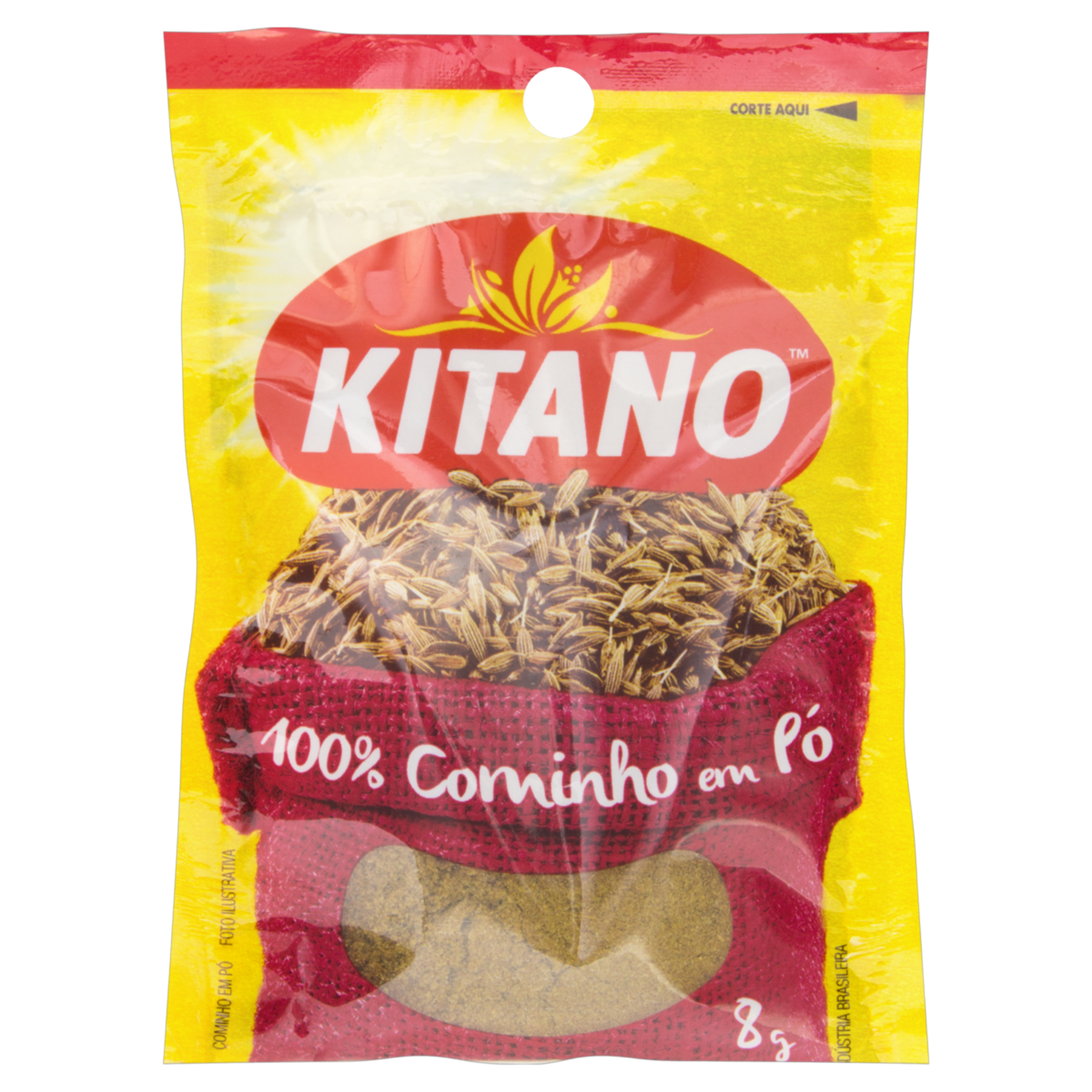 Cominho em Pó Kitano Pacote 8g