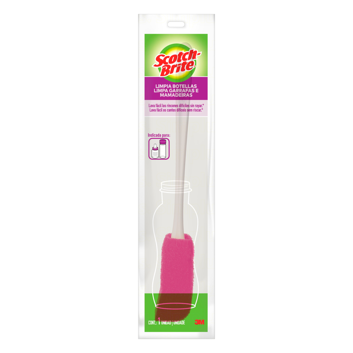 Limpador para Garrafa e Mamadeira Scotch-Brite