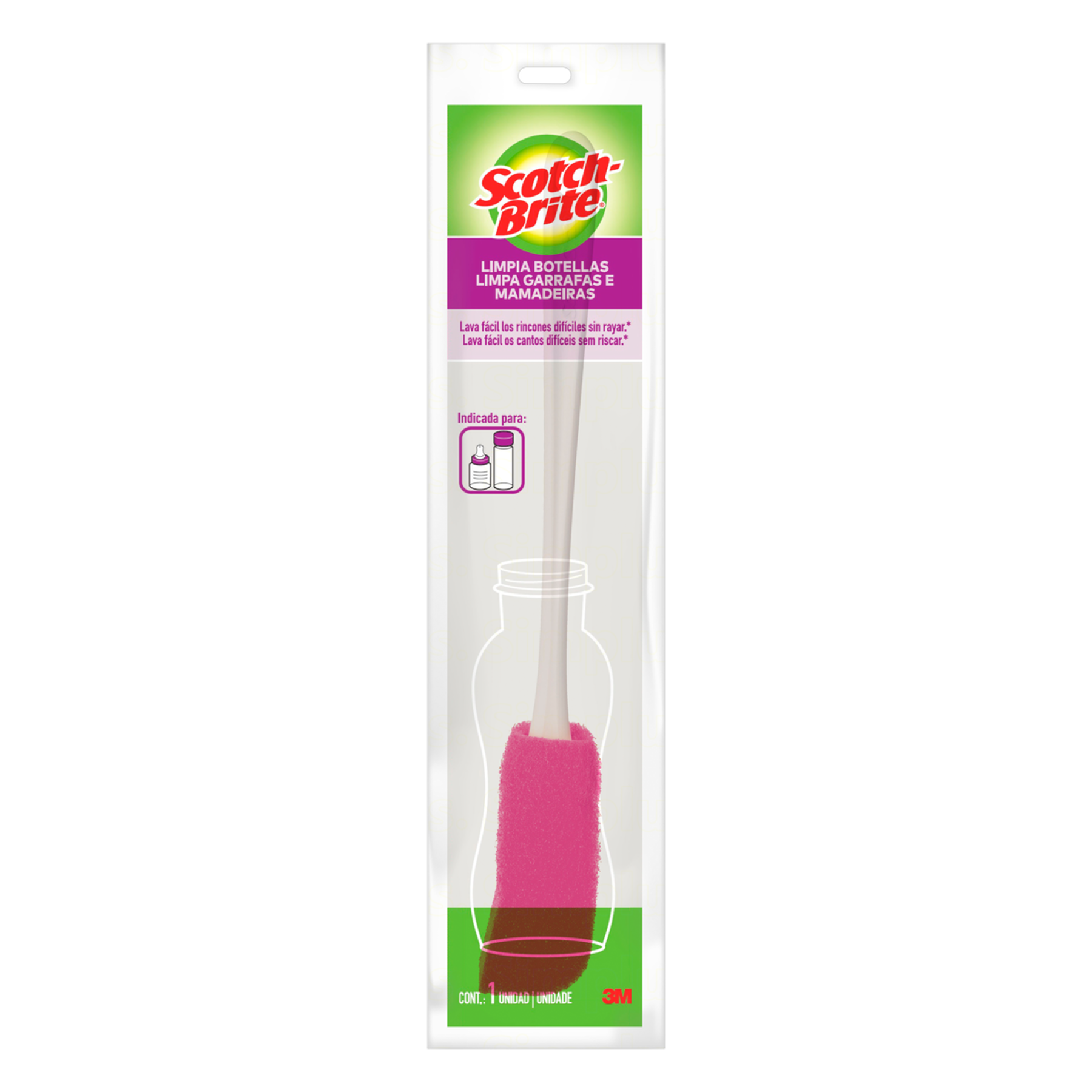 Limpador para Garrafa e Mamadeira Scotch-Brite