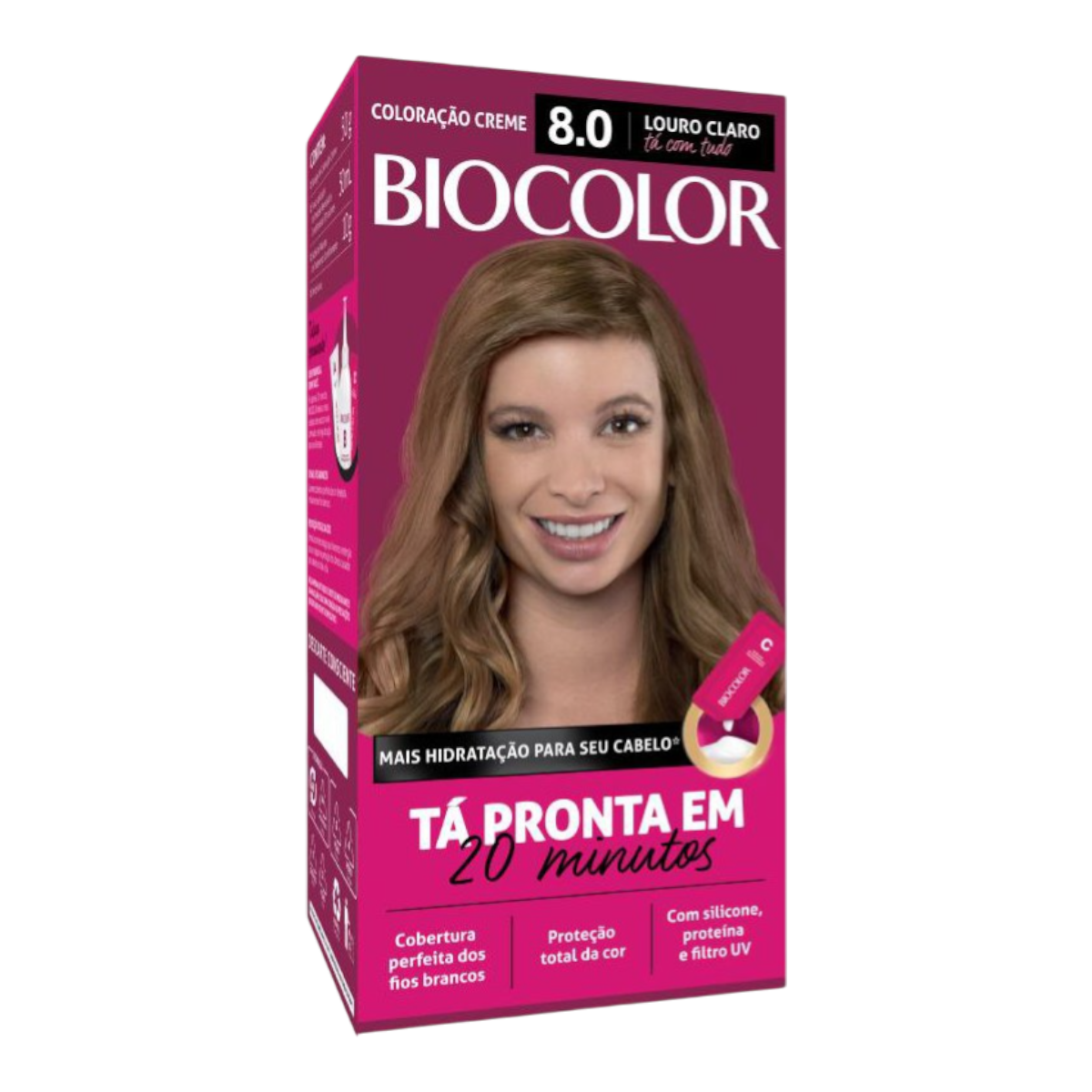 Tintura para Cabelo Louro Claro 8.0 Biocolor