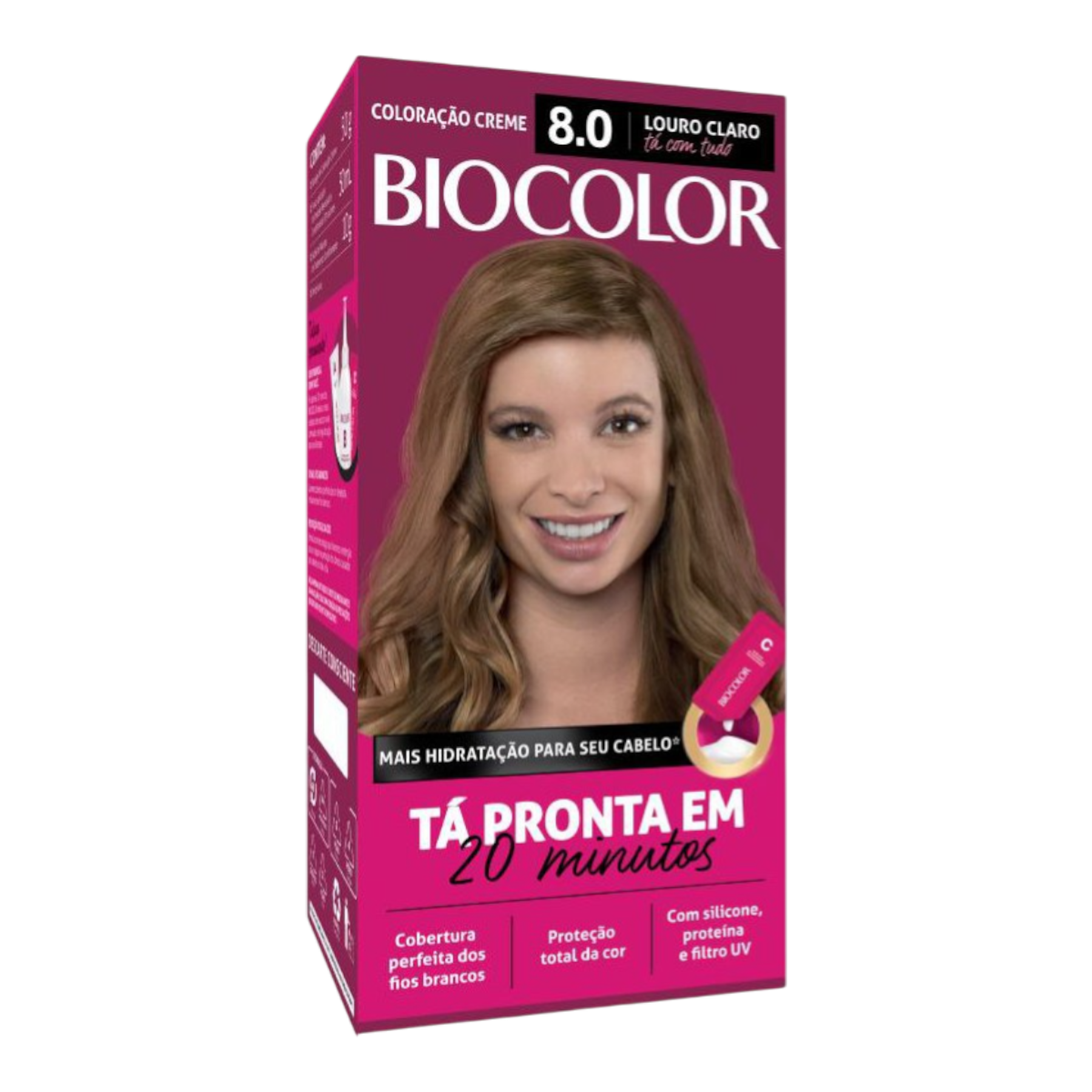 Tintura para Cabelo Louro Claro 8.0 Biocolor