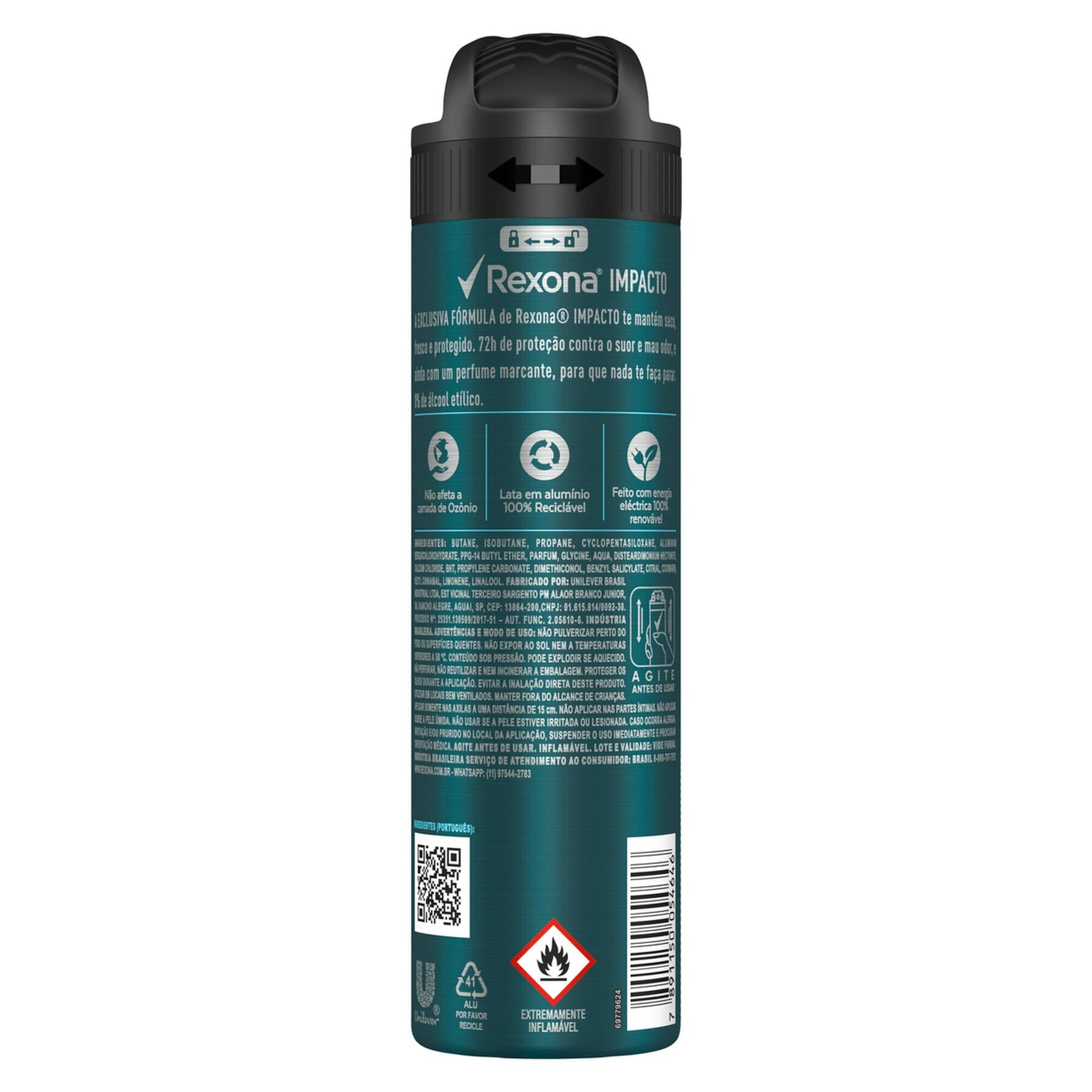 Antitranspirante Rexona Men Impacto 150ml