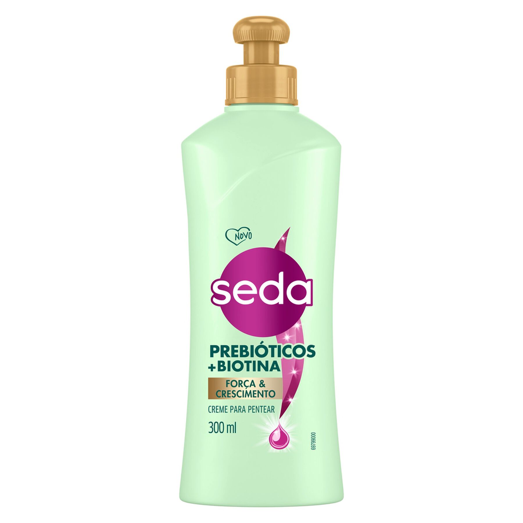 Creme para Pentear Prebióticos + Biotina Seda Frasco 300ml