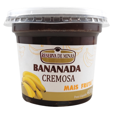 Bananada Cremosa Reserva de Minas 400g