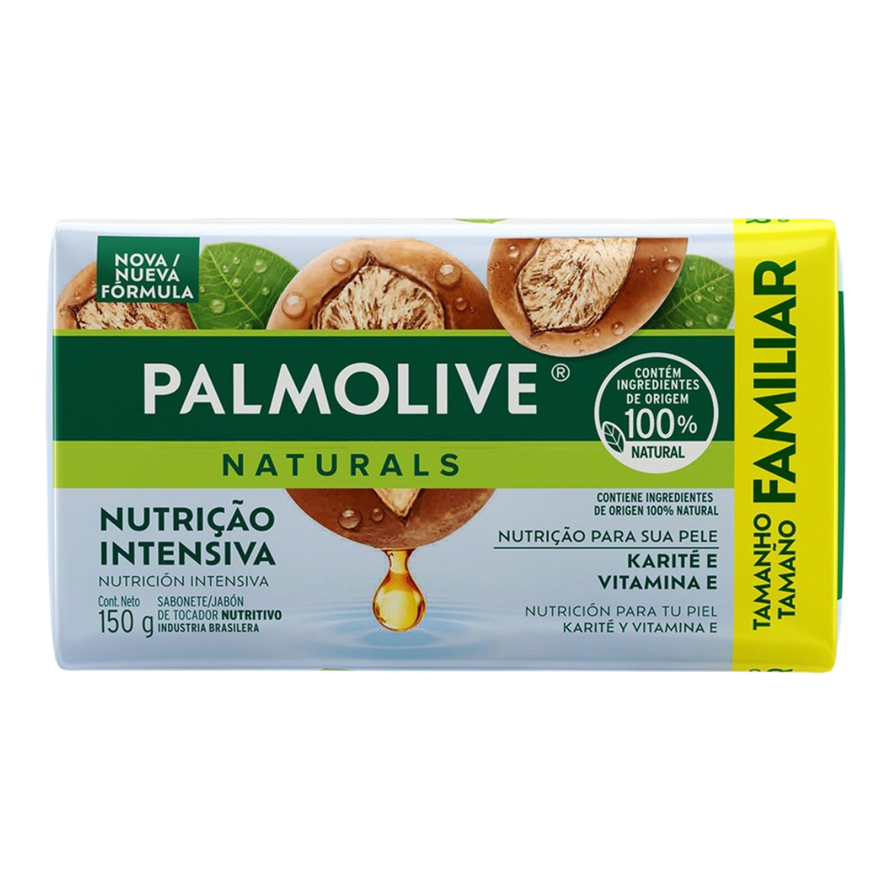 Sabonete Barra Palmolive Naturals Nutri&ccedil;&atilde;o Intensiva Envolt&oacute;rio 150g