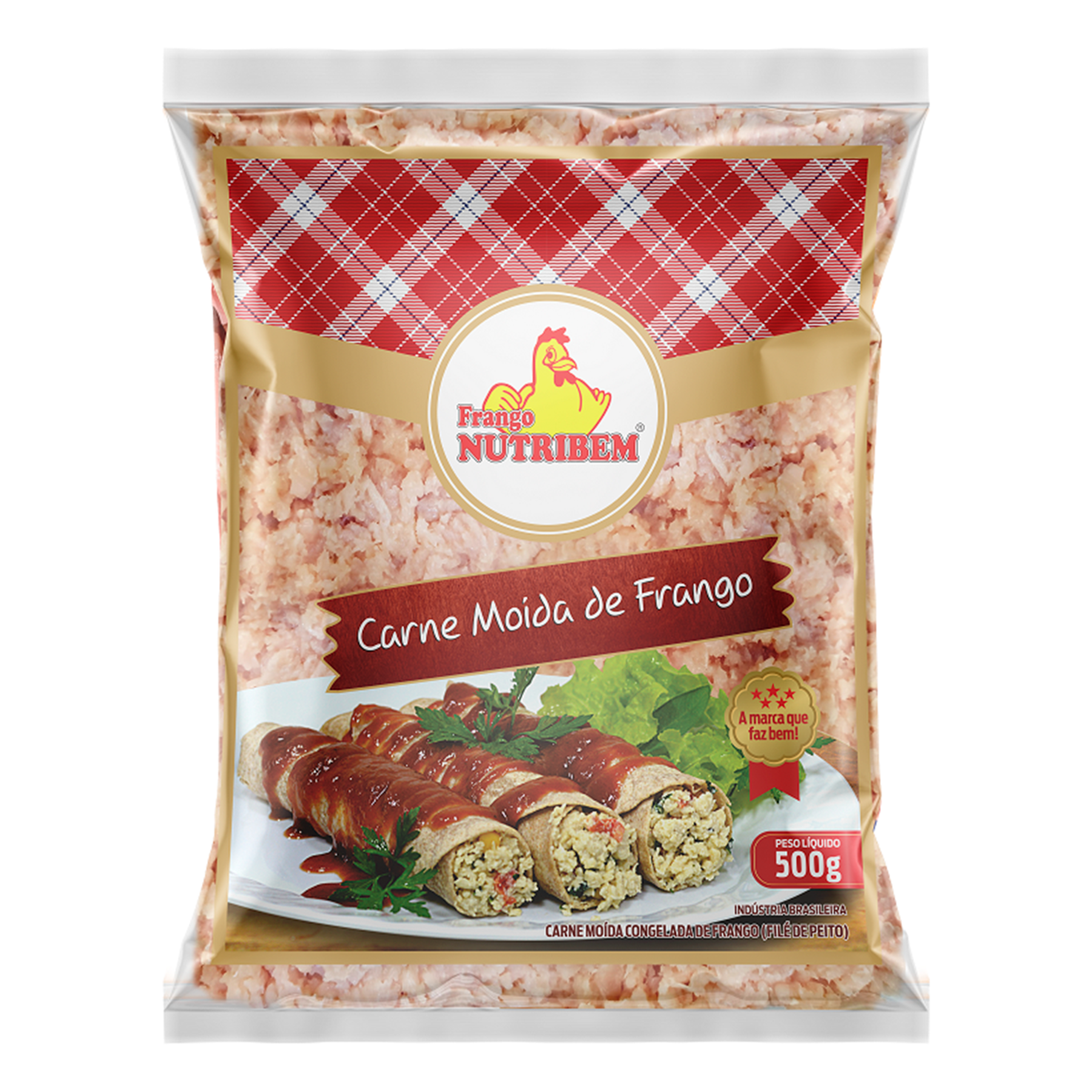 Carne Mo&iacute;da de Frango Congelada Nutribem 500g