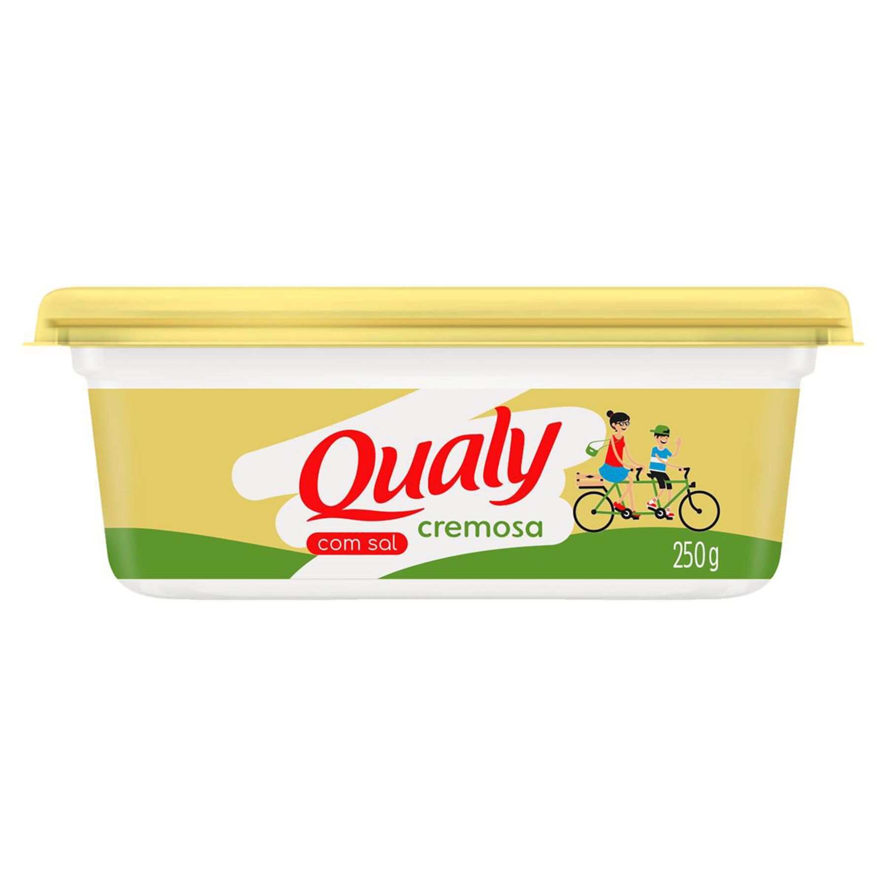 Margarina Cremosa com Sal Qualy Pote 250g 