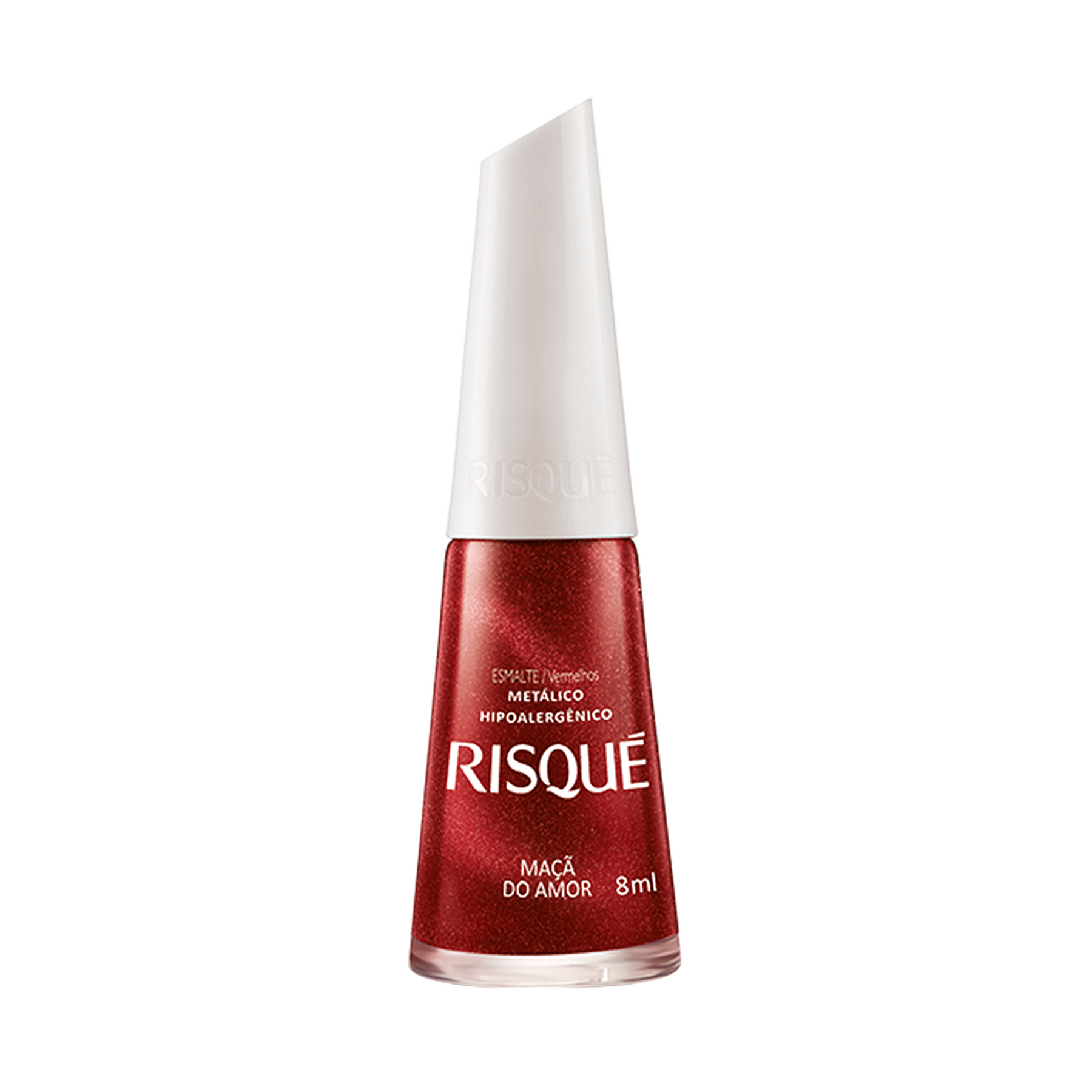 Esmalte Met&aacute;lico Ma&ccedil;&atilde; do Amor Risqu&eacute; 8ml