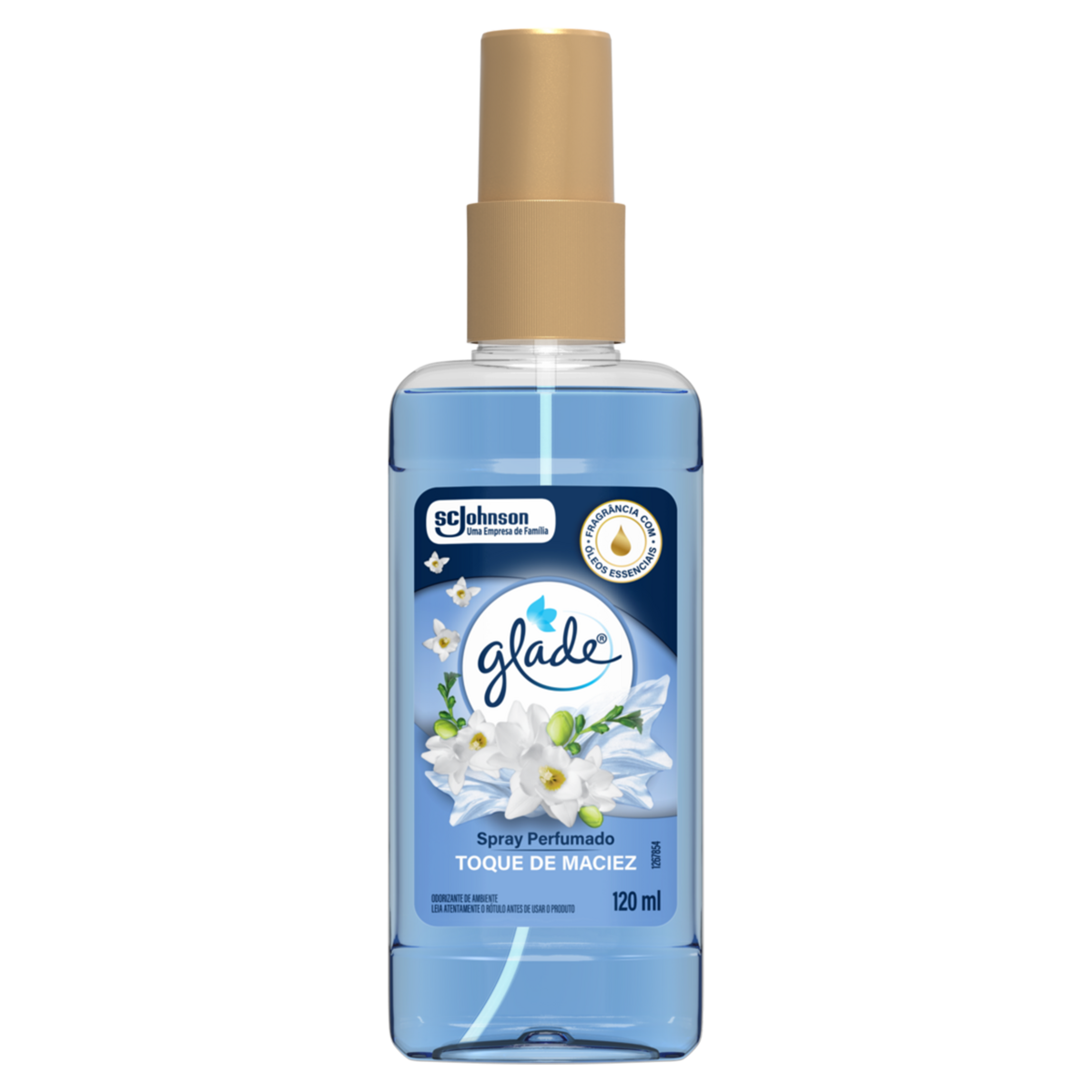 Odorizador de Ambiente Toque de Maciez Glade Frasco 120ml Spray