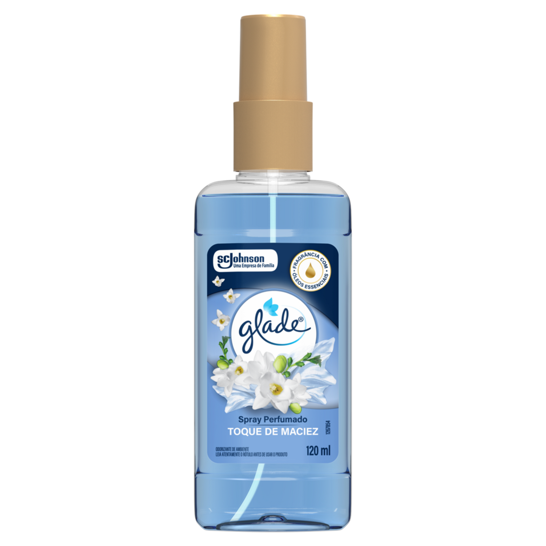 Odorizador de Ambiente Toque de Maciez Glade Frasco 120ml Spray
