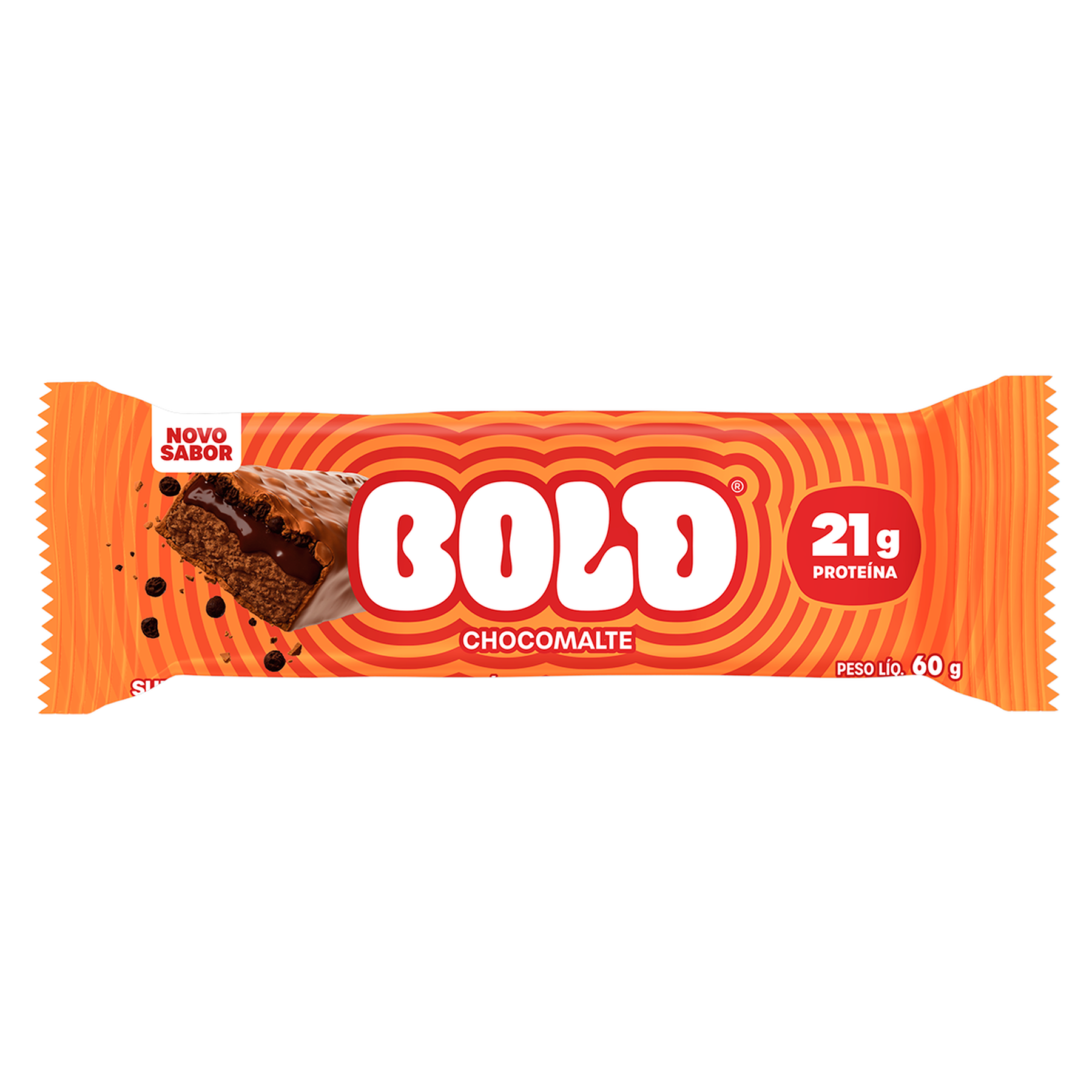 Barra Prote&iacute;na Chocomalte Bold Pacote 60g