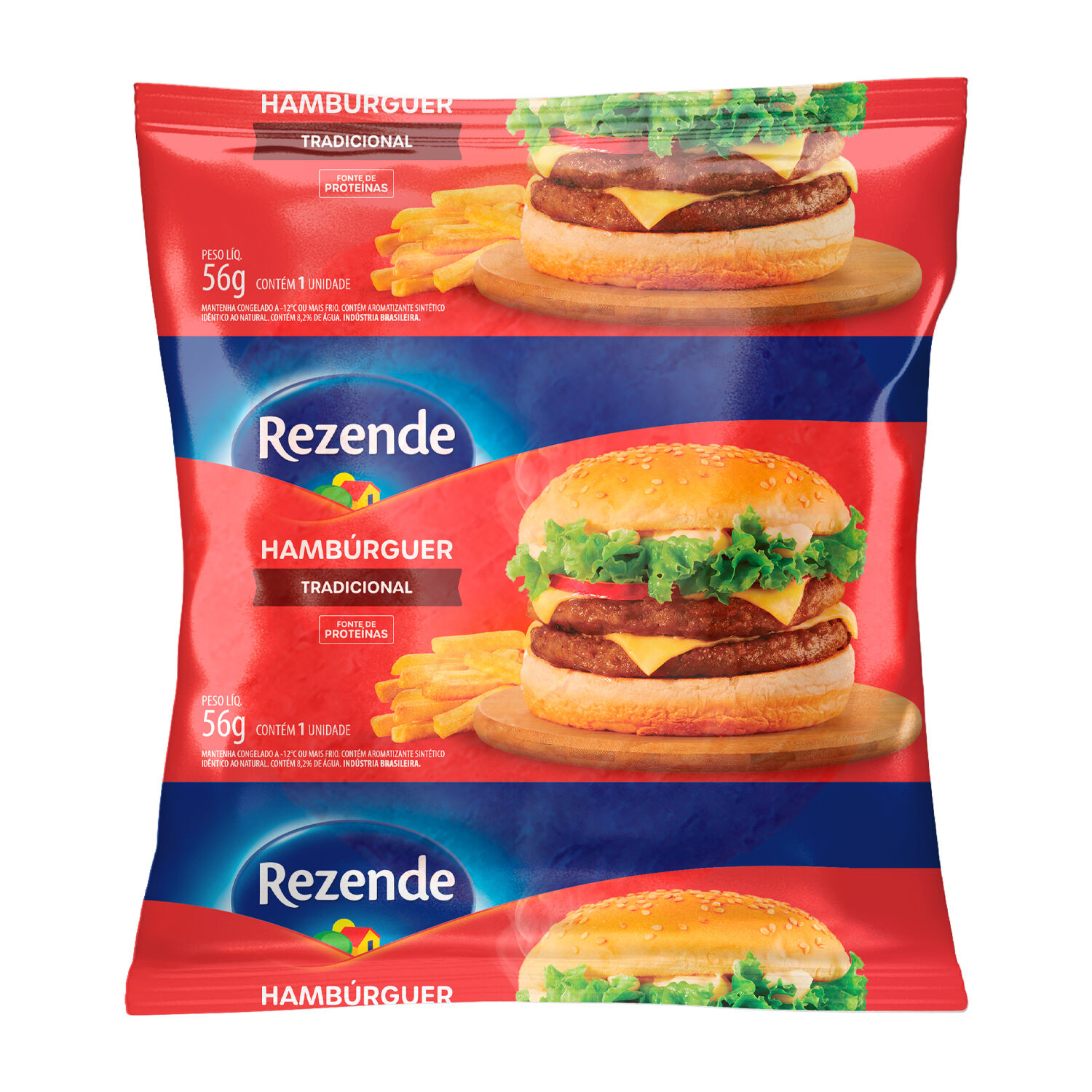 Hamb&uacute;rguer Rezende 56g&nbsp;