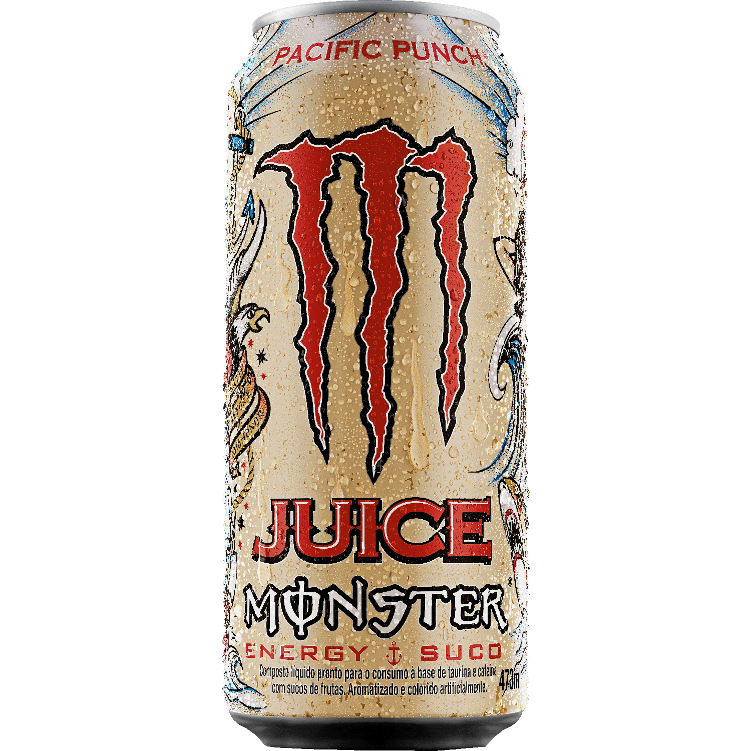 Energ&eacute;tico Pacific Punch Monster Lata 473ml