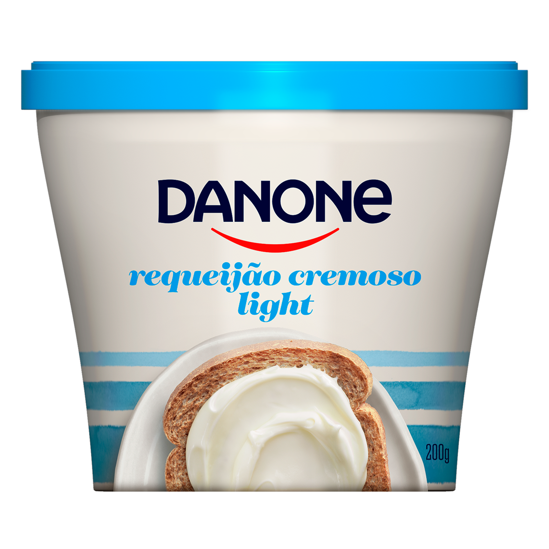 Requeij&atilde;o Cremoso Light Danone Pote 200g