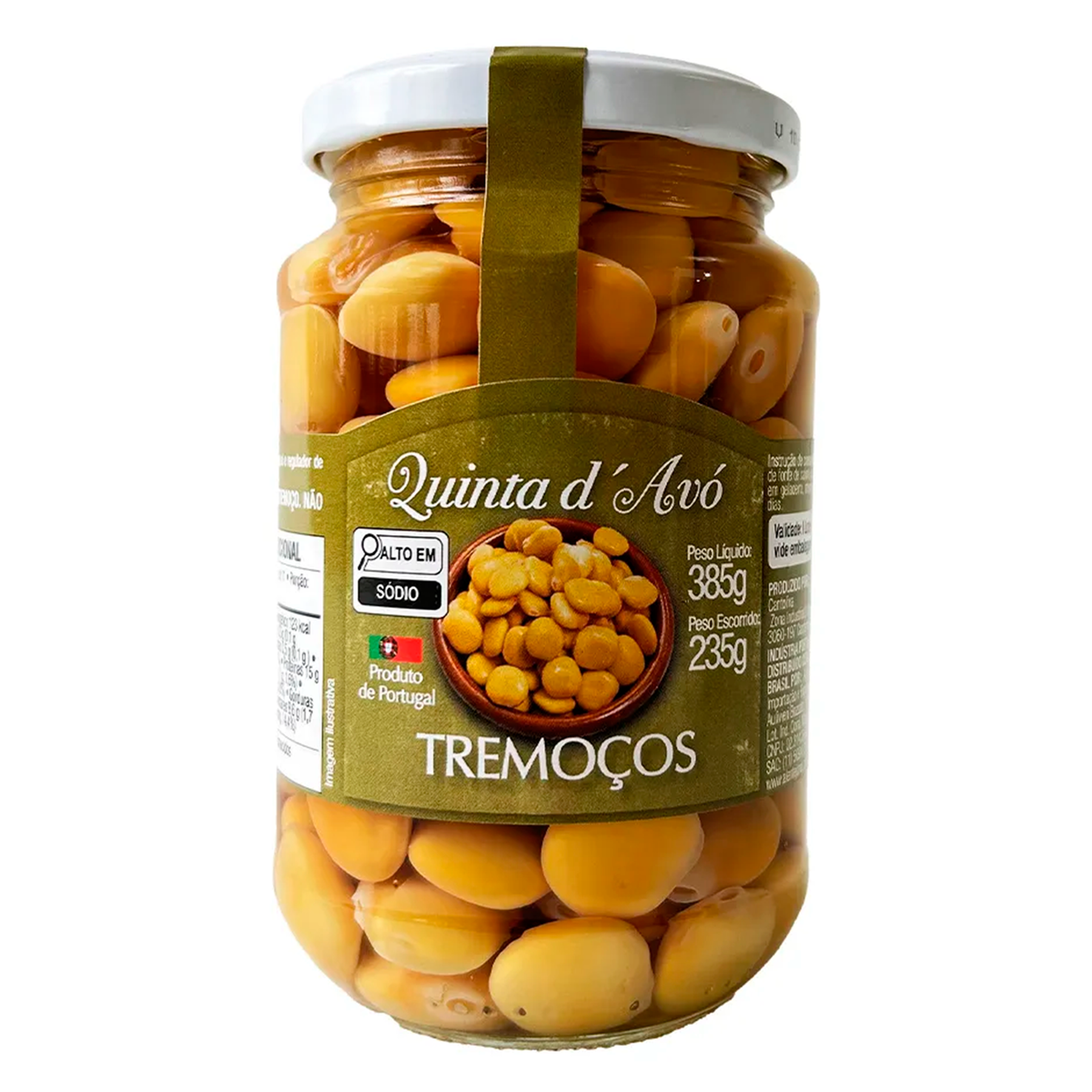 Tremo&ccedil;o em Conserva Quinta d'Av&oacute; Vidro 385g