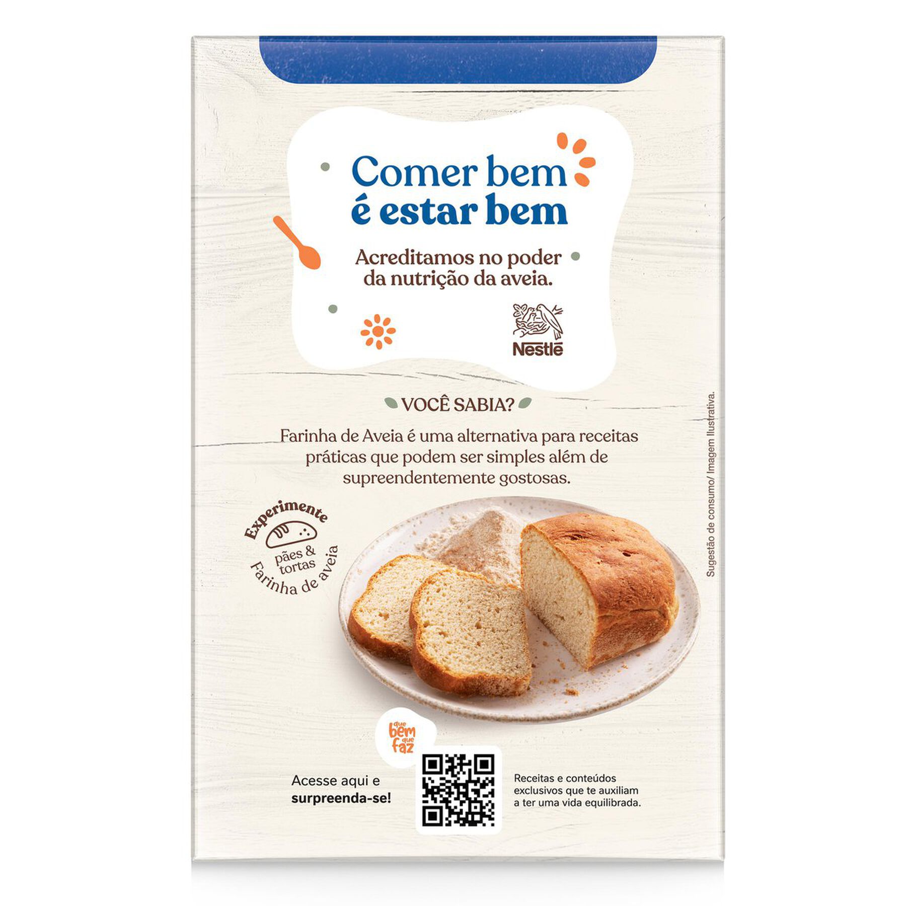 Farinha de Aveia Integral Nestl&eacute; Caixa 170g