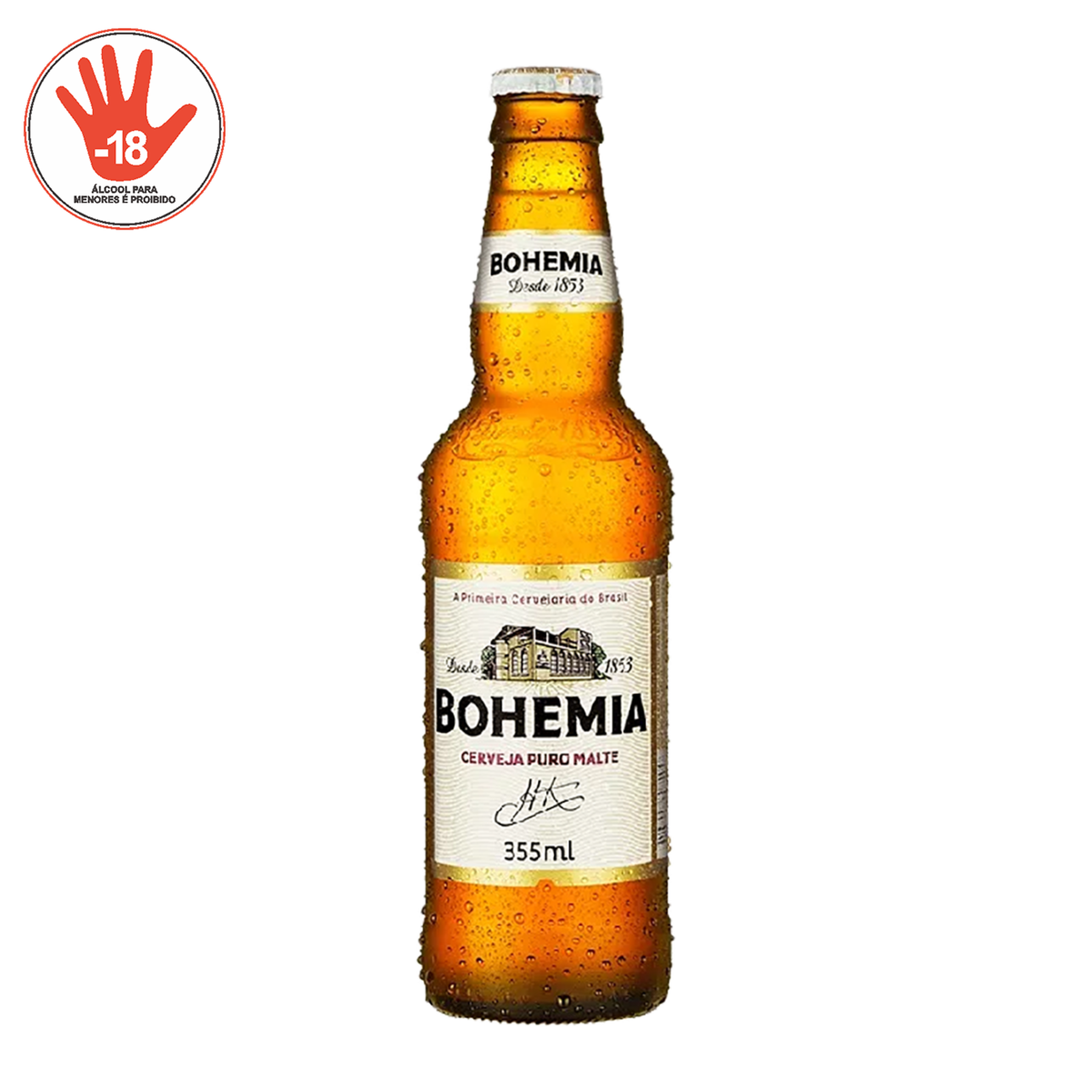 Cerveja Bohemia Long Neck 355ml