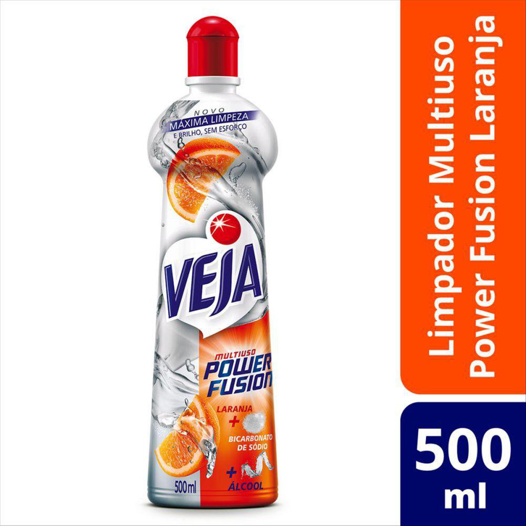 Limpador Multiuso Laranja Veja Power Fusion Squeeze 500ml