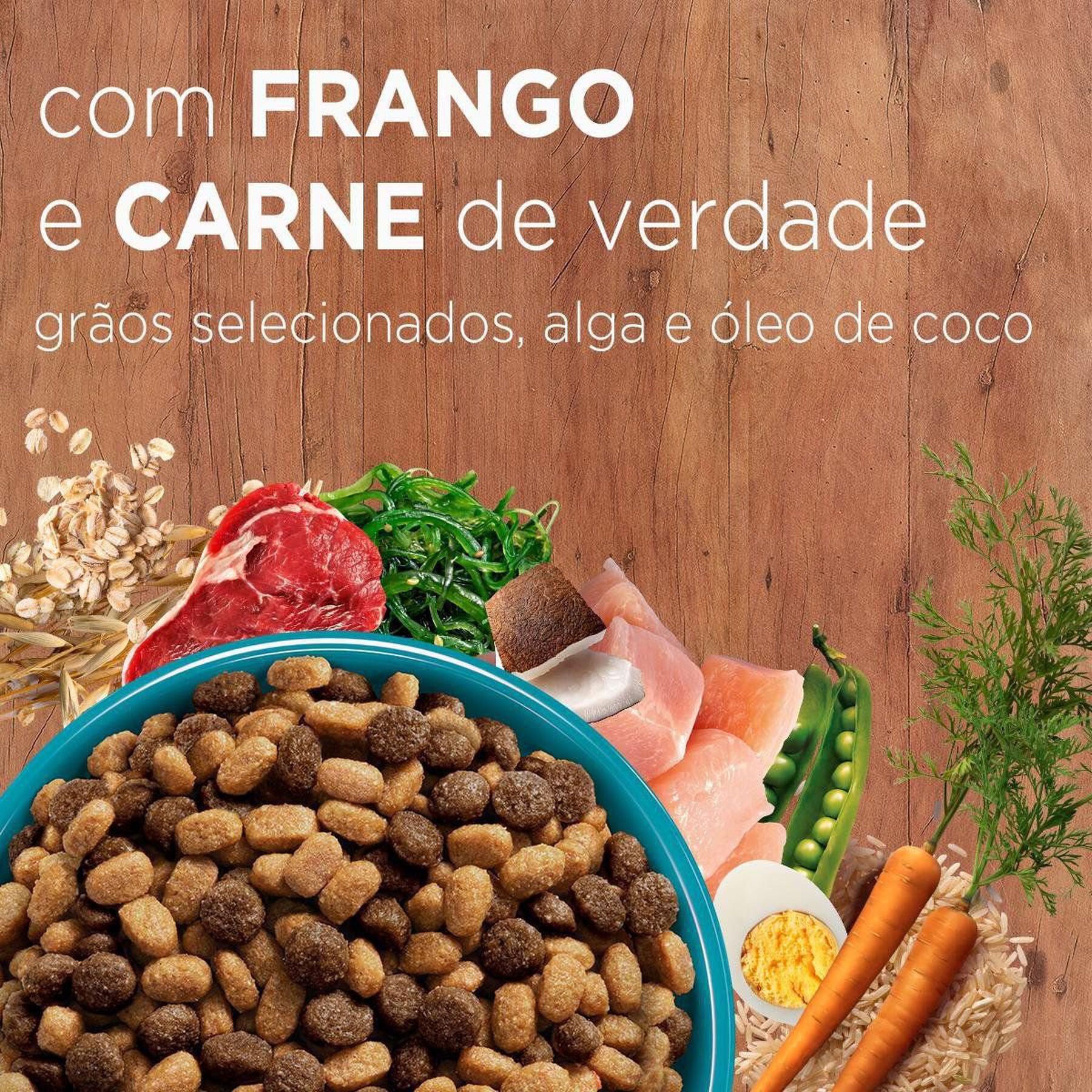 Alimento para Gatos Filhotes Frango e Carne Purina One Visible Nutrition Pacote 500g