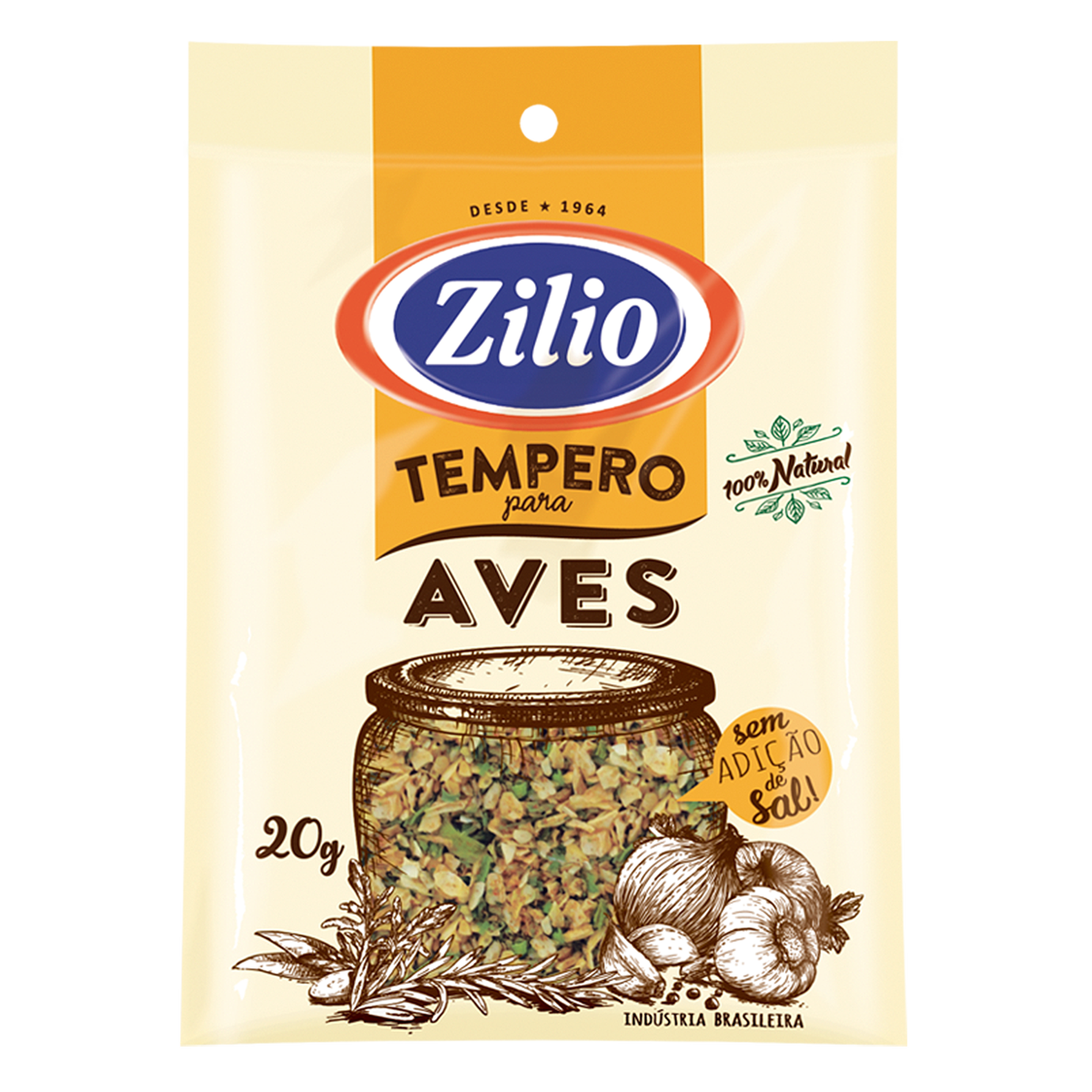 Tempero Aves Zilio 20g
