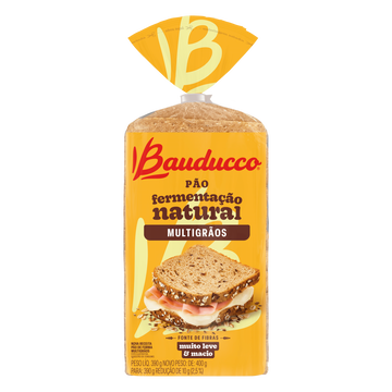 Pão de Forma Multigrãos Bauducco Pacote 390g