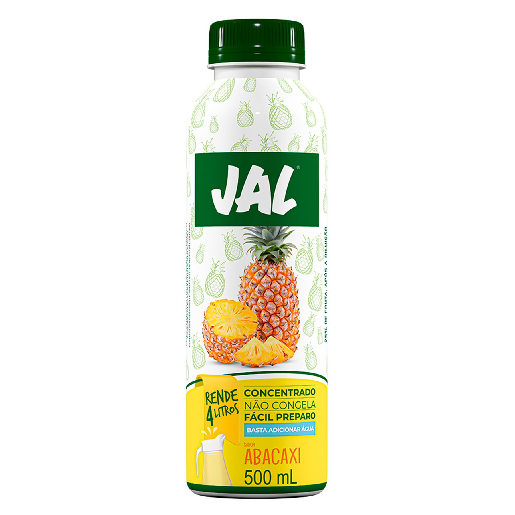 Suco Concentrado Abacaxi Jal Garrafa 500ml