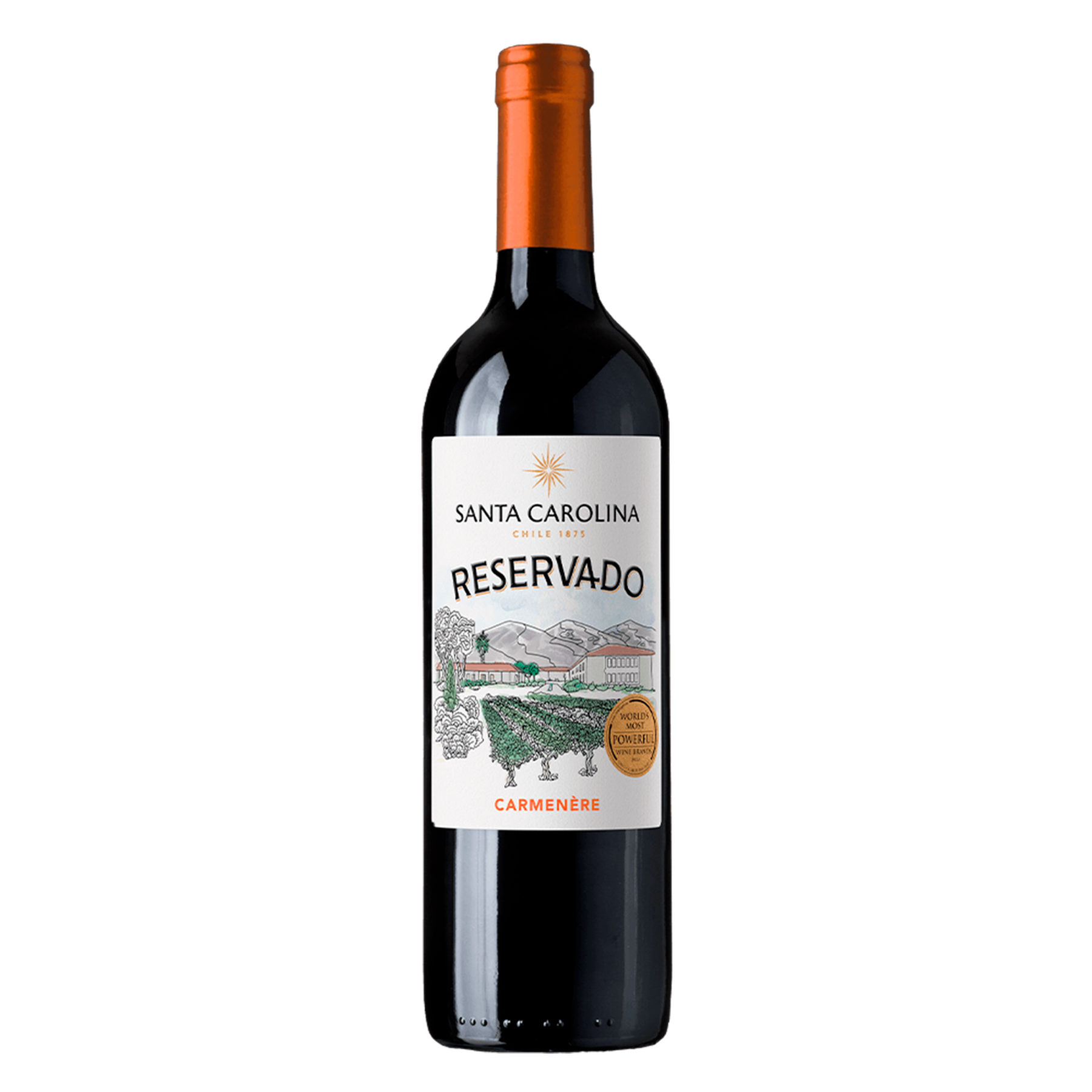 Vinho Tinto Carménère Reservado Santa Carolina Garrafa 750ml
