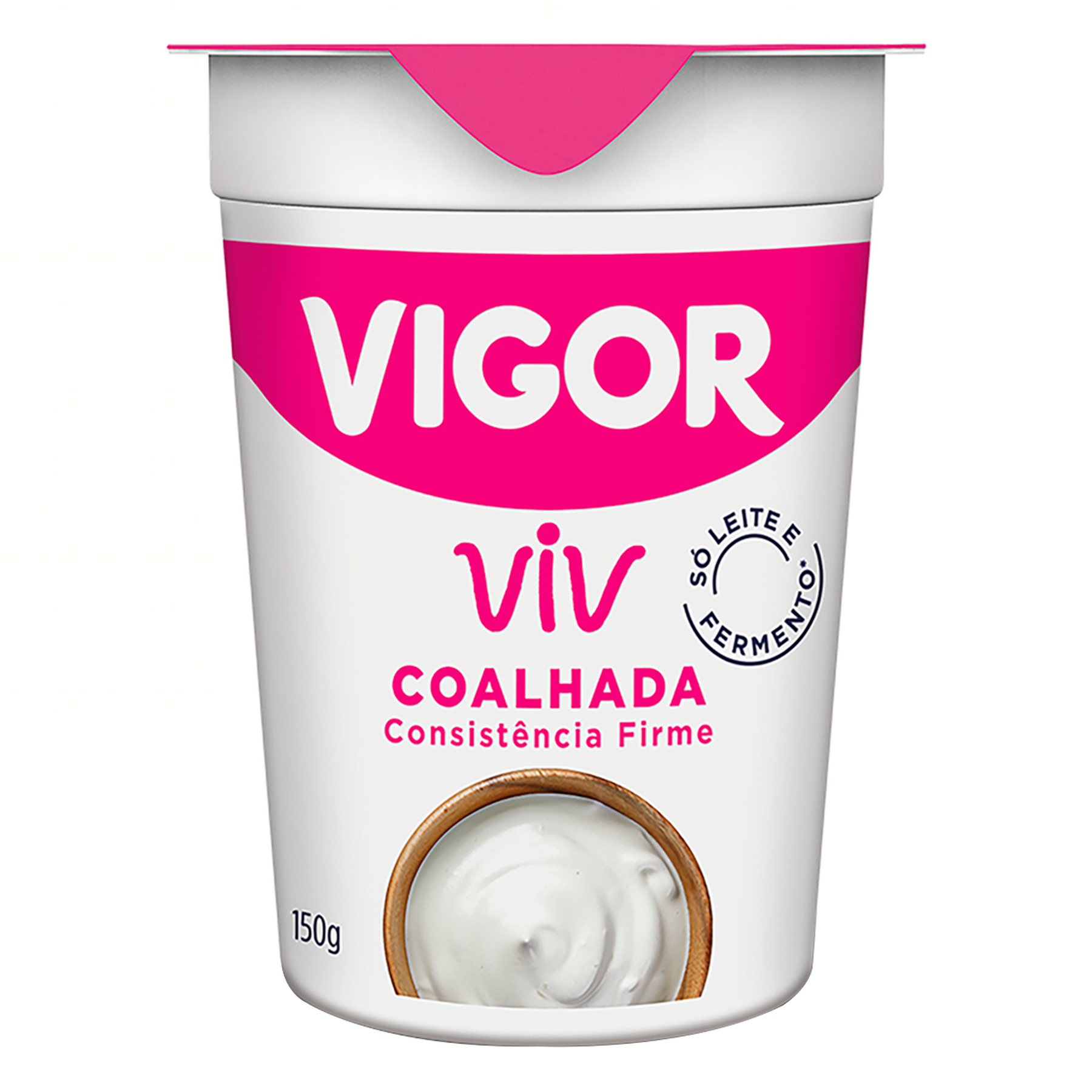 Iogurte Viv Coalhada Consistência Firme Vigor Copo 150g