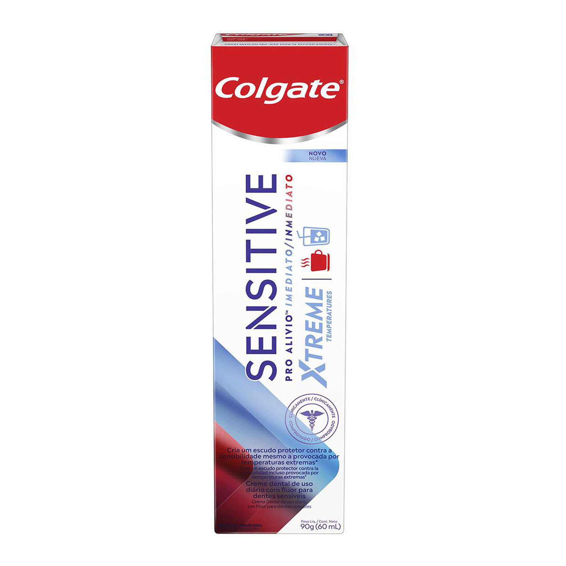 Creme Dental Para Sensibilidade Colgate Sensitive Pro Alívio Imediato Xtreme Temperatures 90g