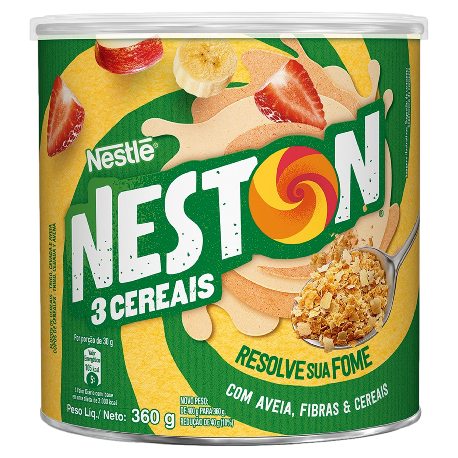 Flocos de Cereais Neston Nestlé Lata 360g