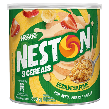 Flocos de Cereais Neston Nestlé Lata 360g