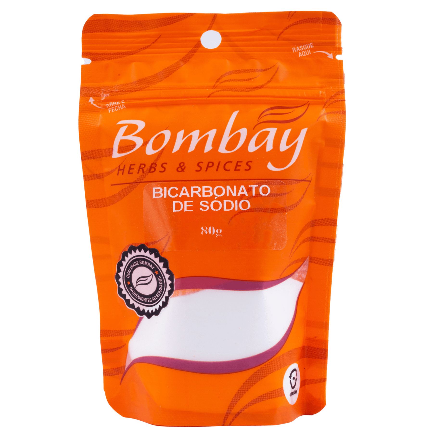 Bicarbonato de S&oacute;dio Bombay Zip Lock 80g