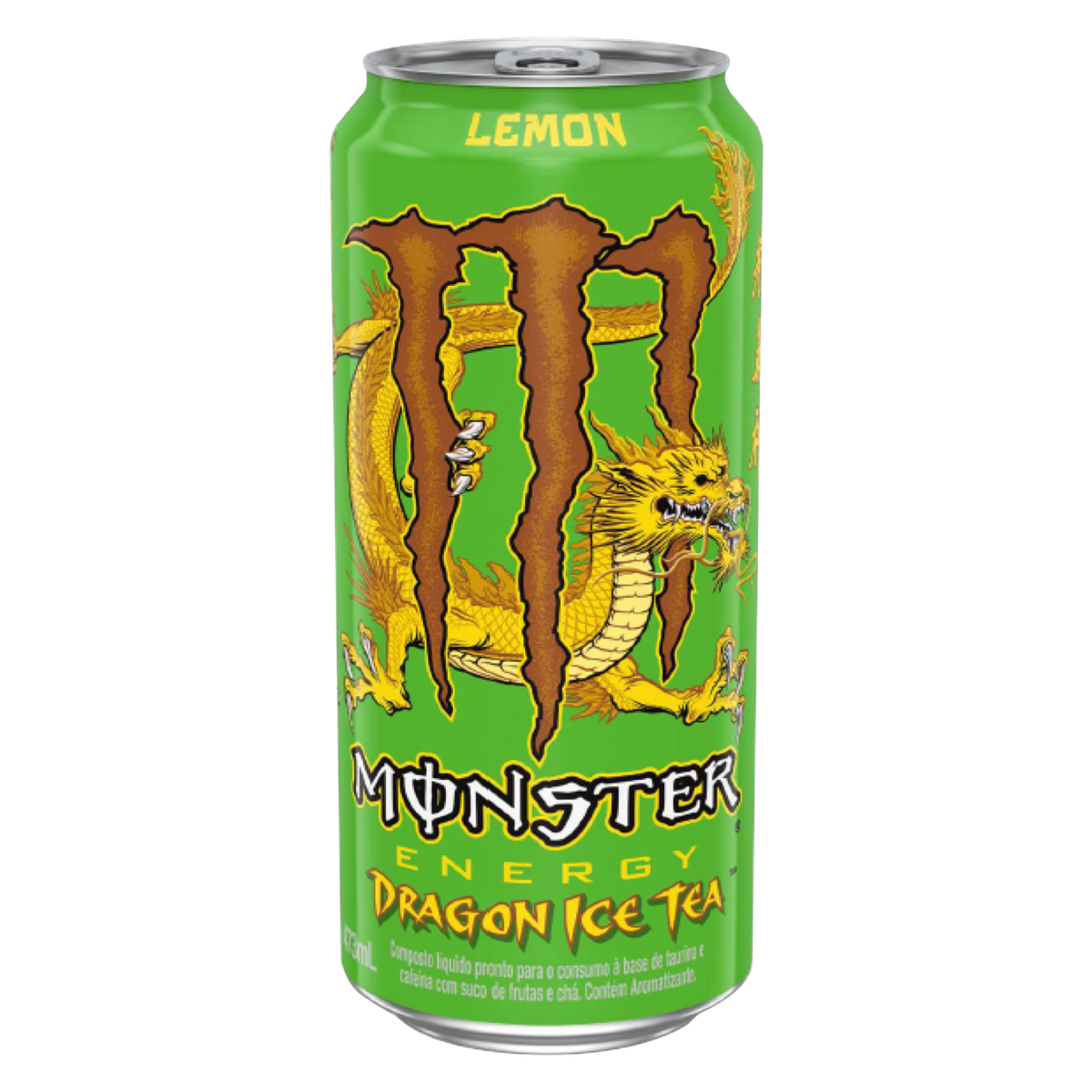 Energético Lemon Monster Dragon Ice Tea Lata 473ml