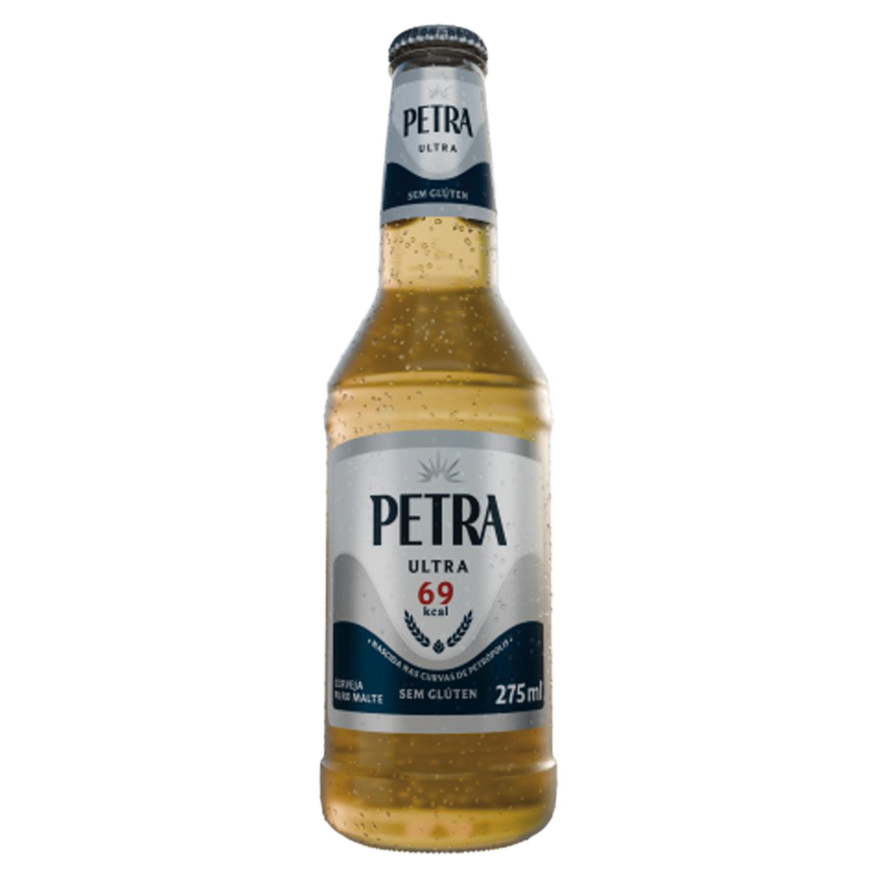Cerveja Puro Malte sem Gl&uacute;ten Petra Ultra Garrafa 275ml