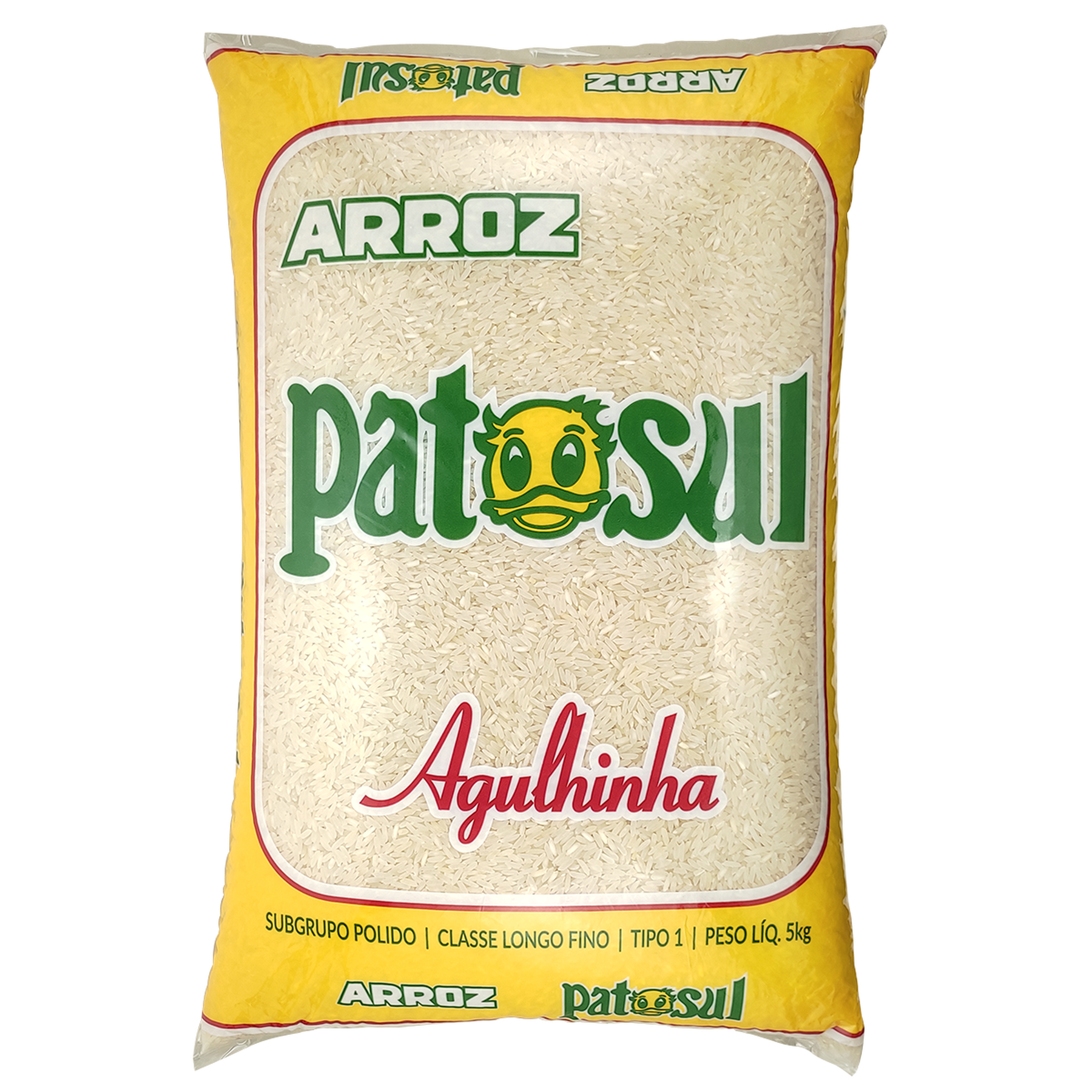 Arroz Agulhinha Patosul Pacote 5kg