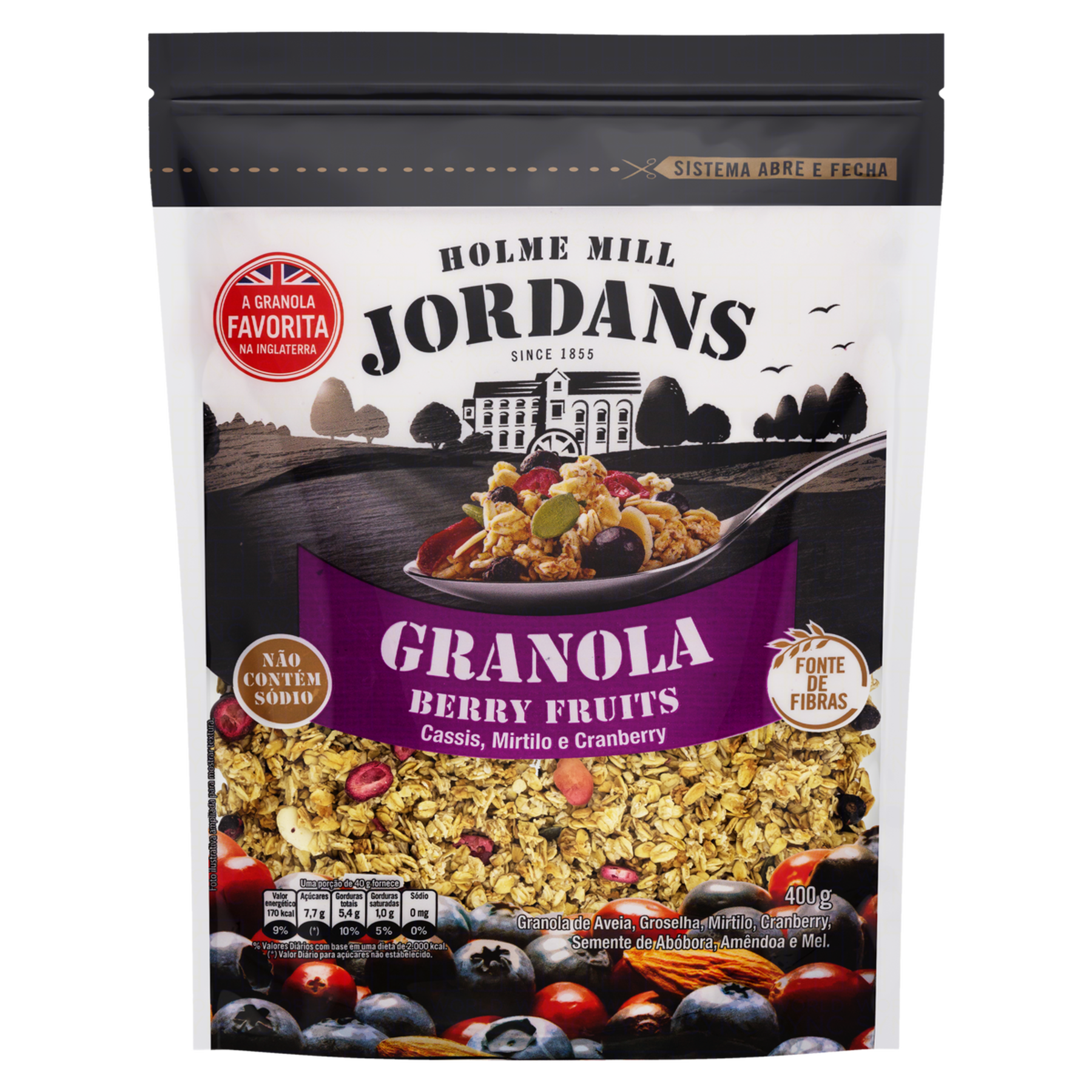 Granola Jordans Berry Fruits 400g