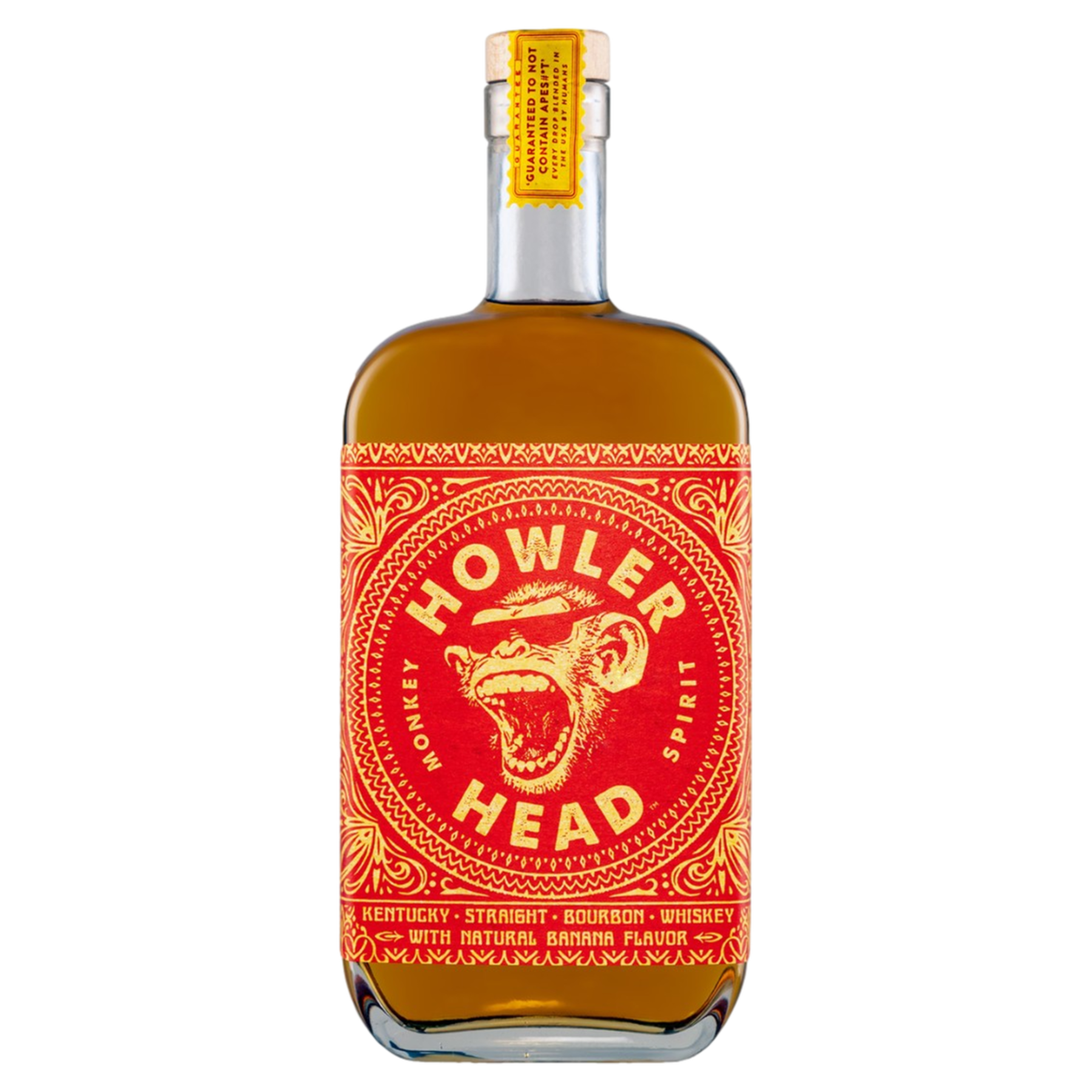 Whisky Americano Bourbon Banana Howler Head Monkey Spirit Garrafa 750ml