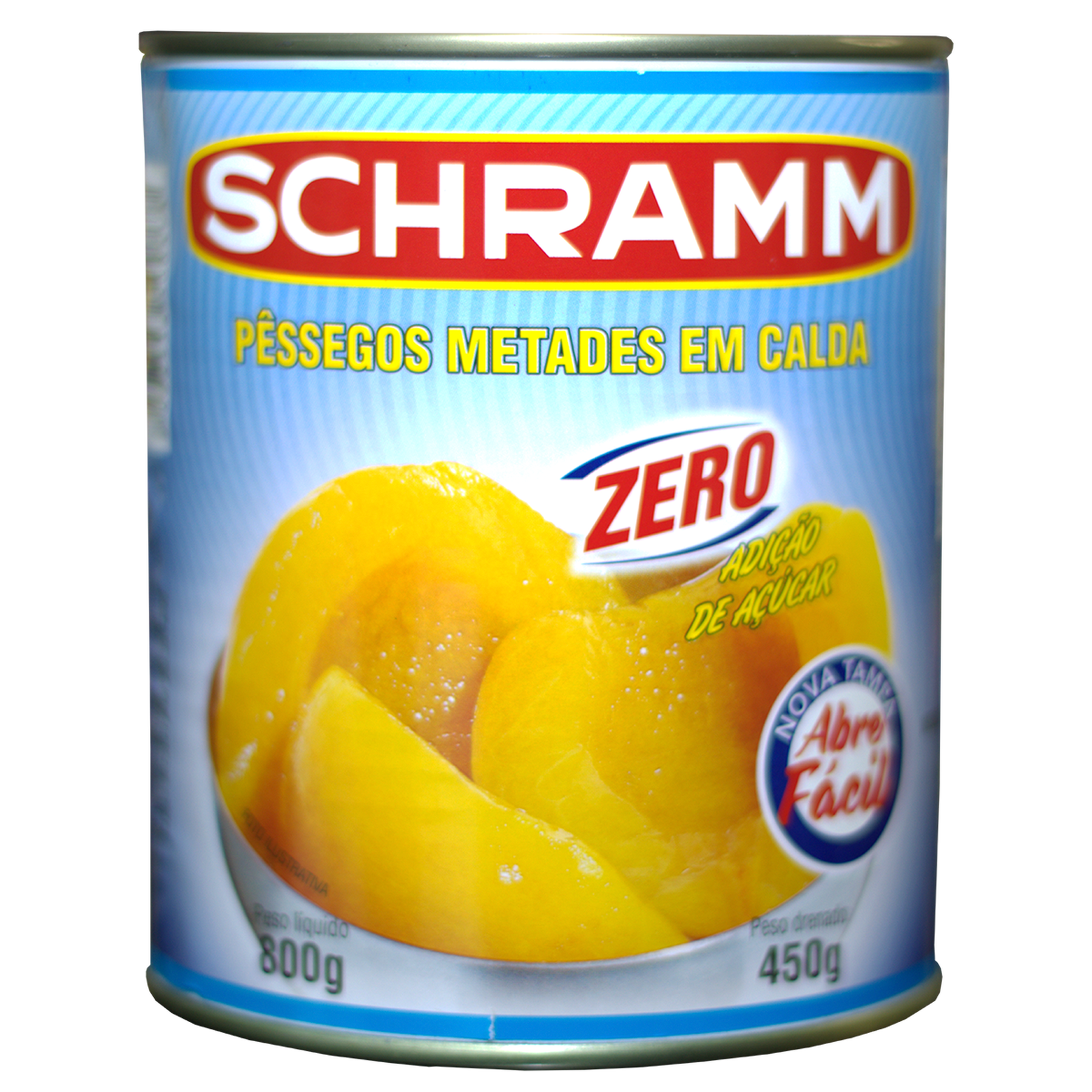 P&ecirc;ssego em Calda Zero Schramm Lata 450g