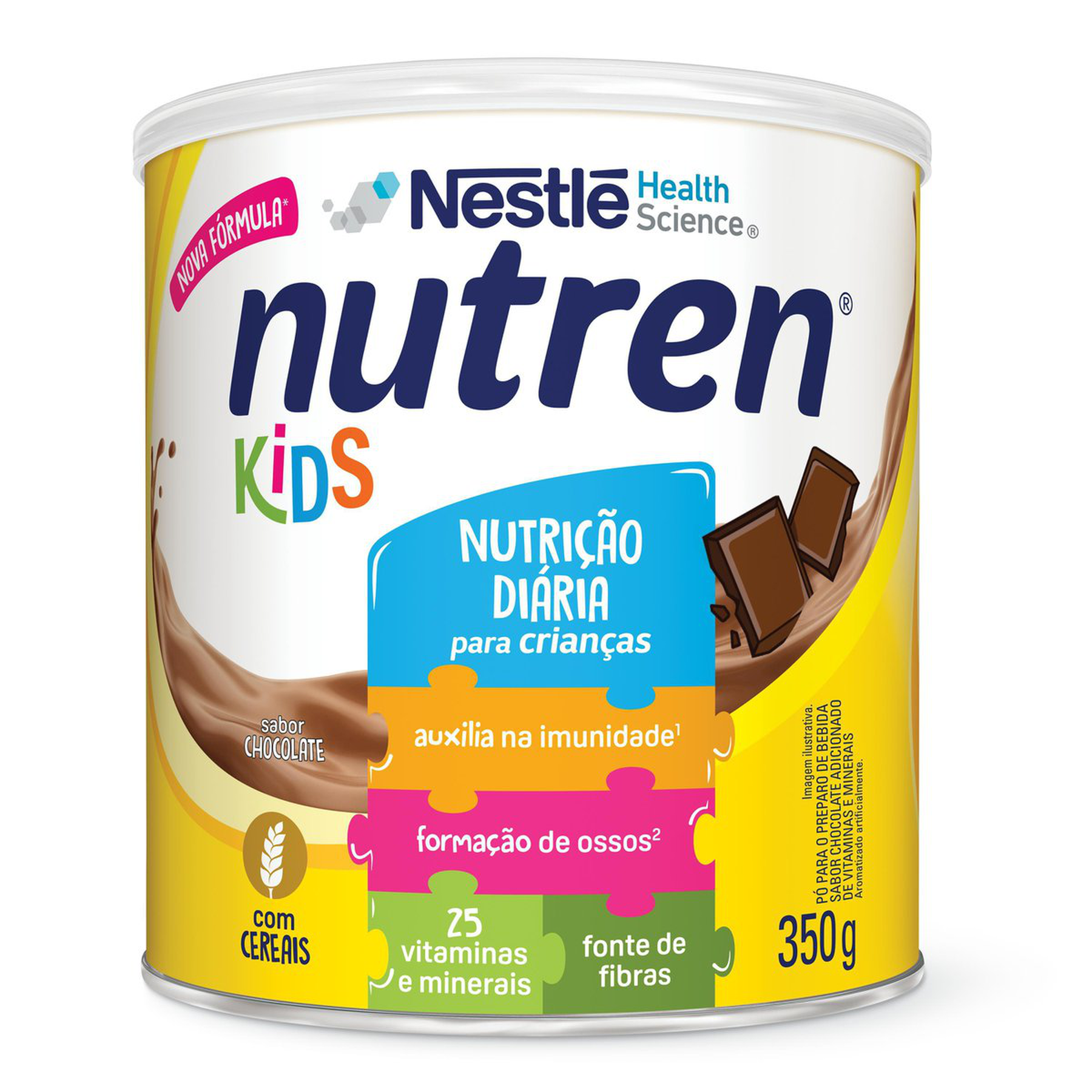 Complemento Alimentar Nutren Kids Chocolate 350g&nbsp;