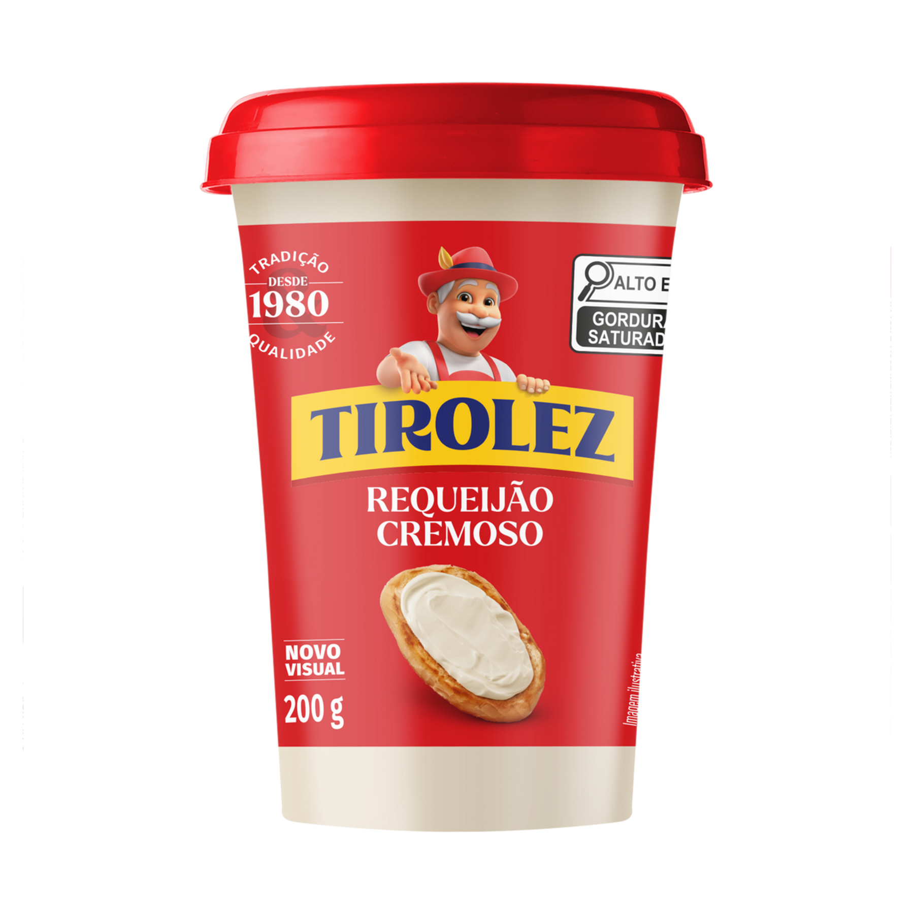 Requeijão Cremoso Tirolez Copo 200g