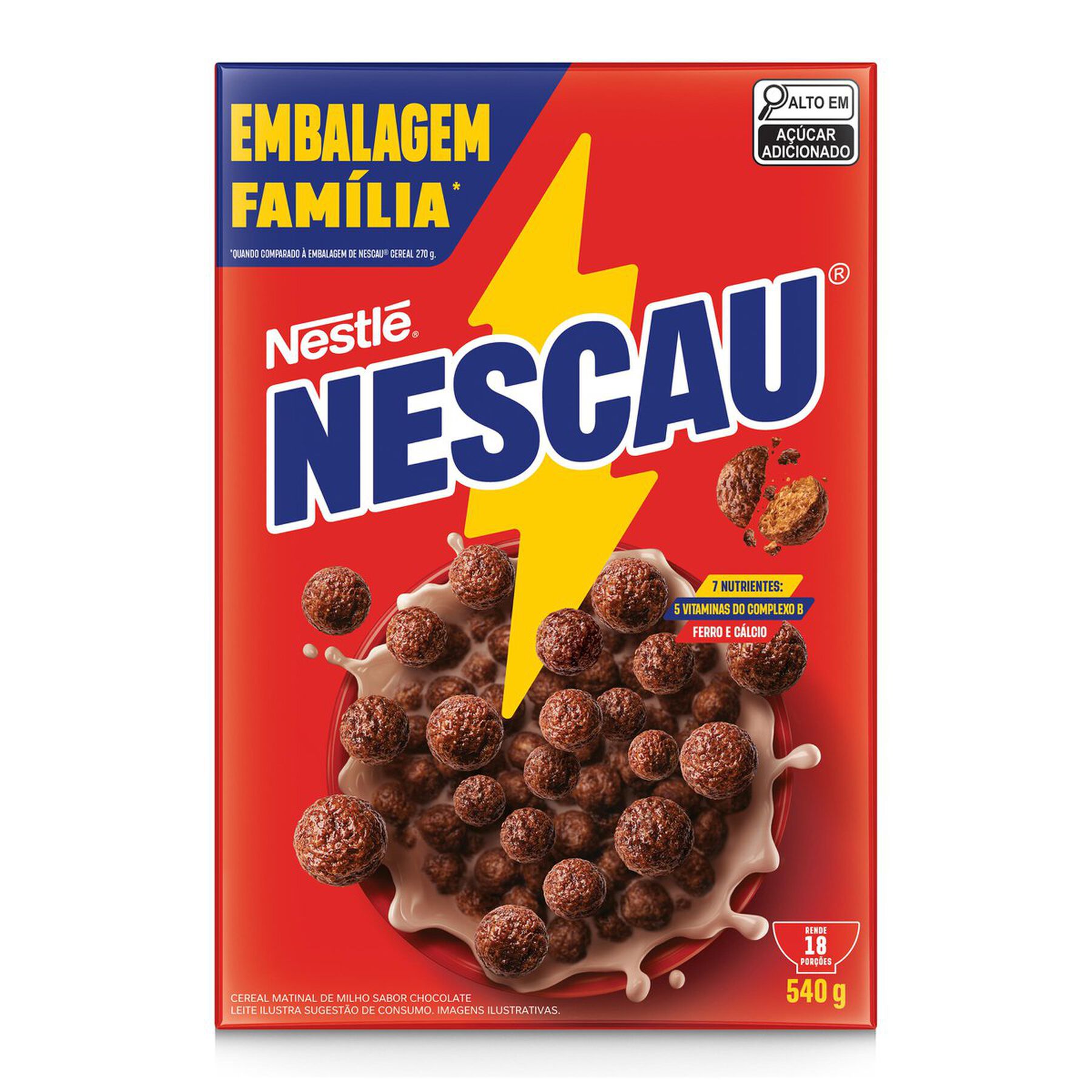 Cereal Matinal Nescau 540g&nbsp;