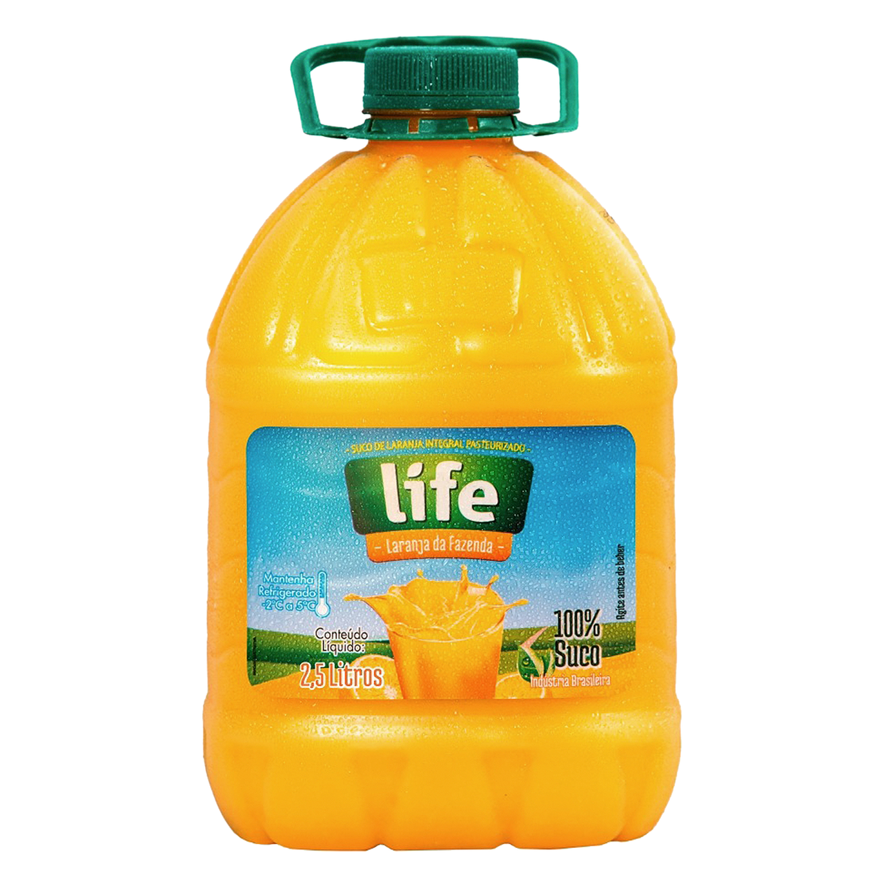 Suco Laranja Life Gal&atilde;o 2,5l