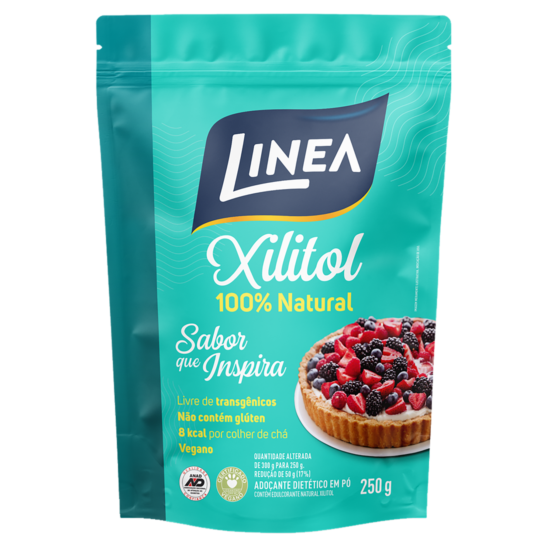 Adoçante em Pó Xilitol Linea Pouch 250g