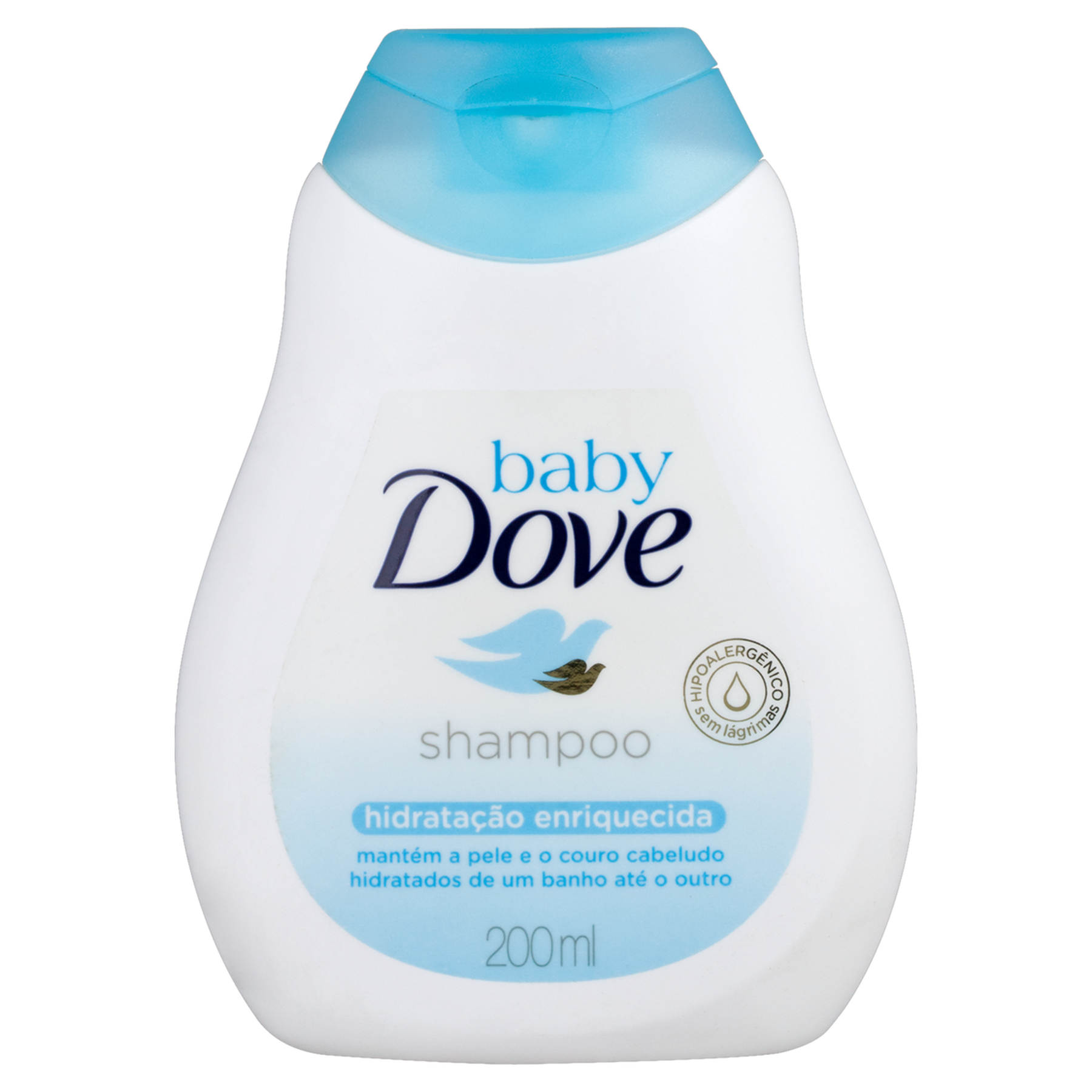 Shampoo Hidratação Enriquecida Dove Baby Frasco 200ml