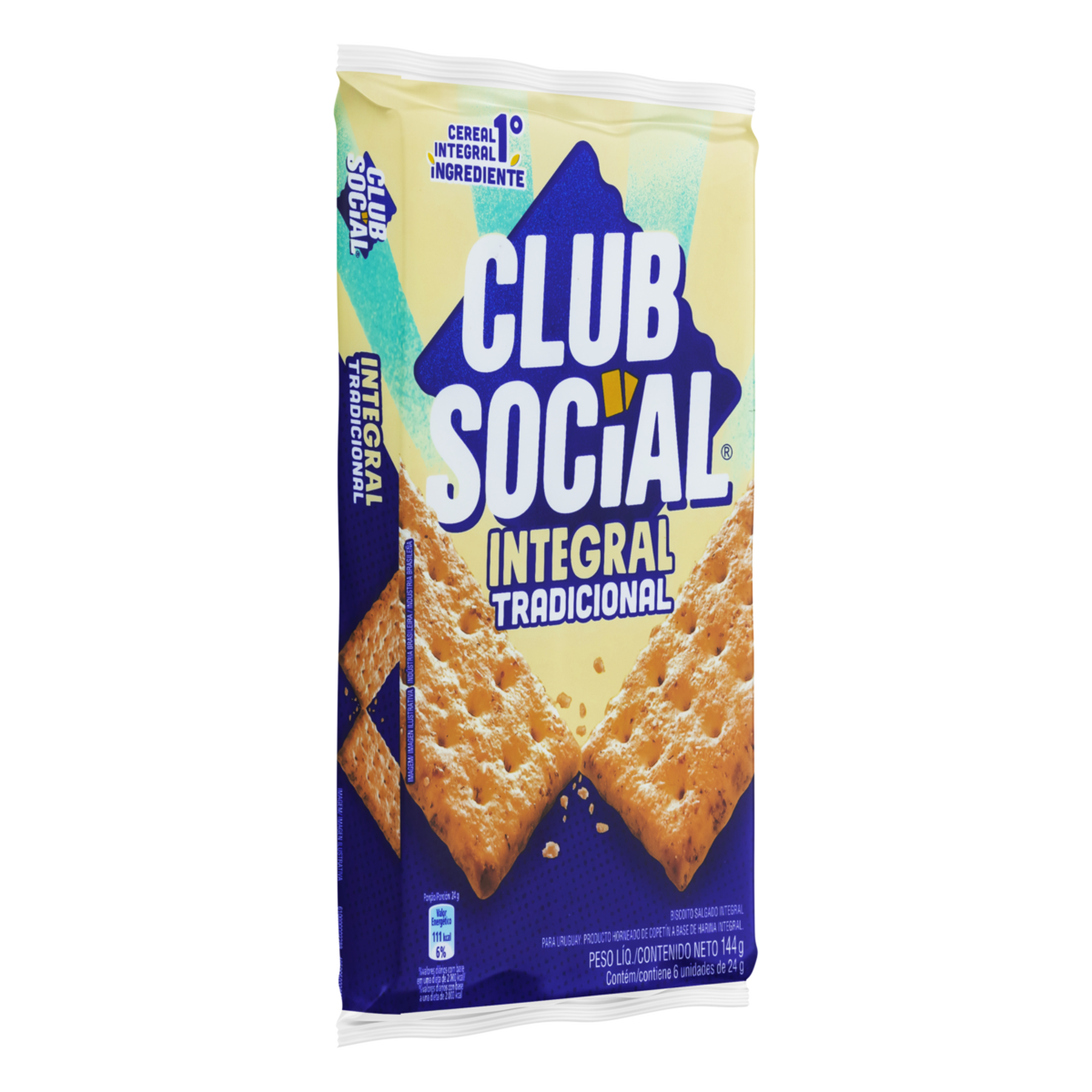 Biscoito Club Social Integral Nabisco 144g