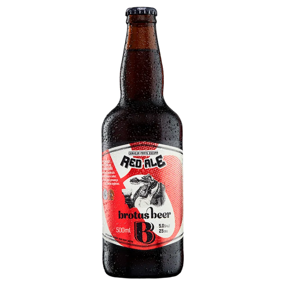 Cerveja Brotas Beer Red Ale Garrafa 500ml
