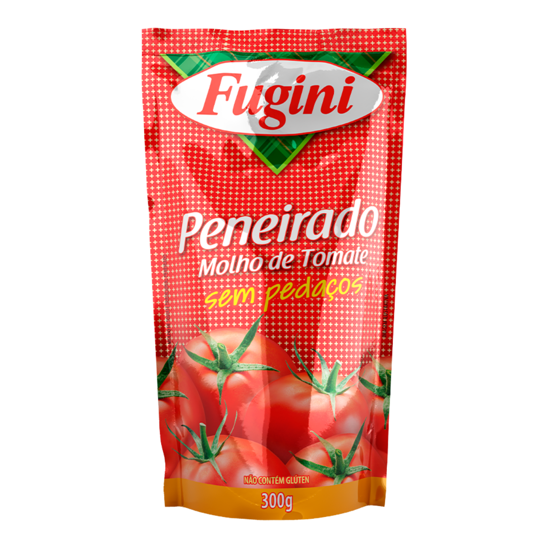 Molho de Tomate Peneirado Fugini Sach&ecirc; 300g